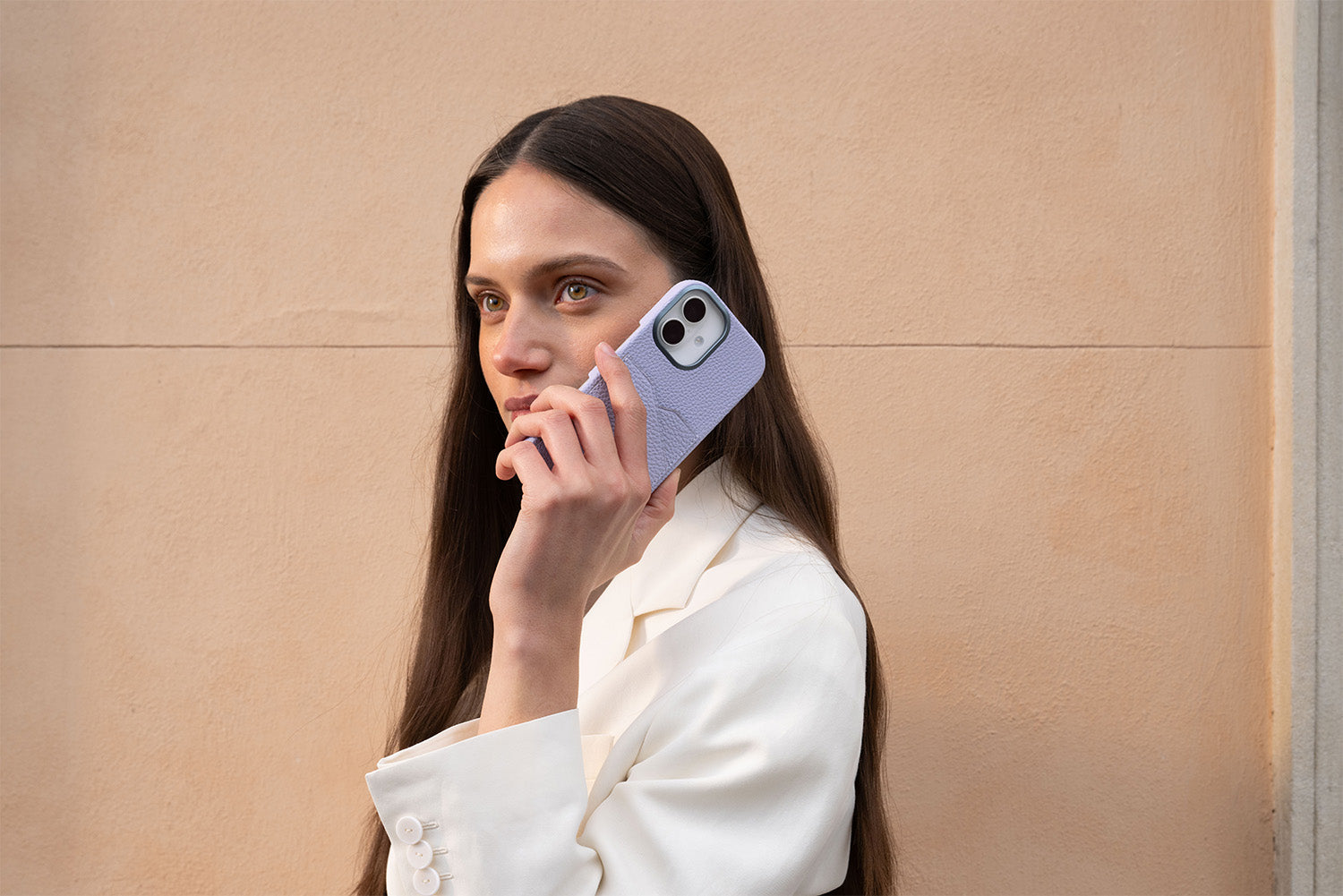 ウィステリア パープル コレクション スマホケース