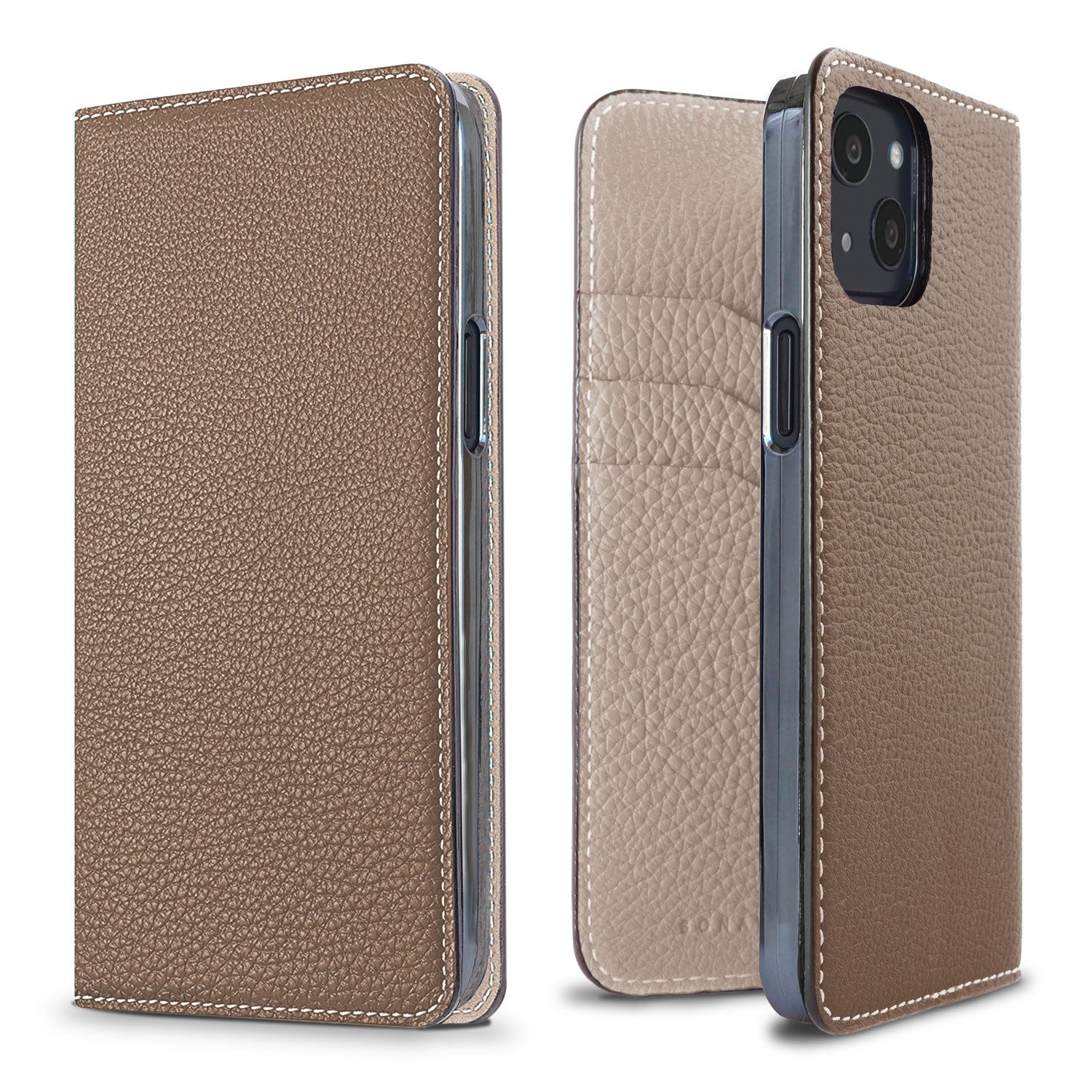 Diary Case Shrink Leather (iPhone 13)