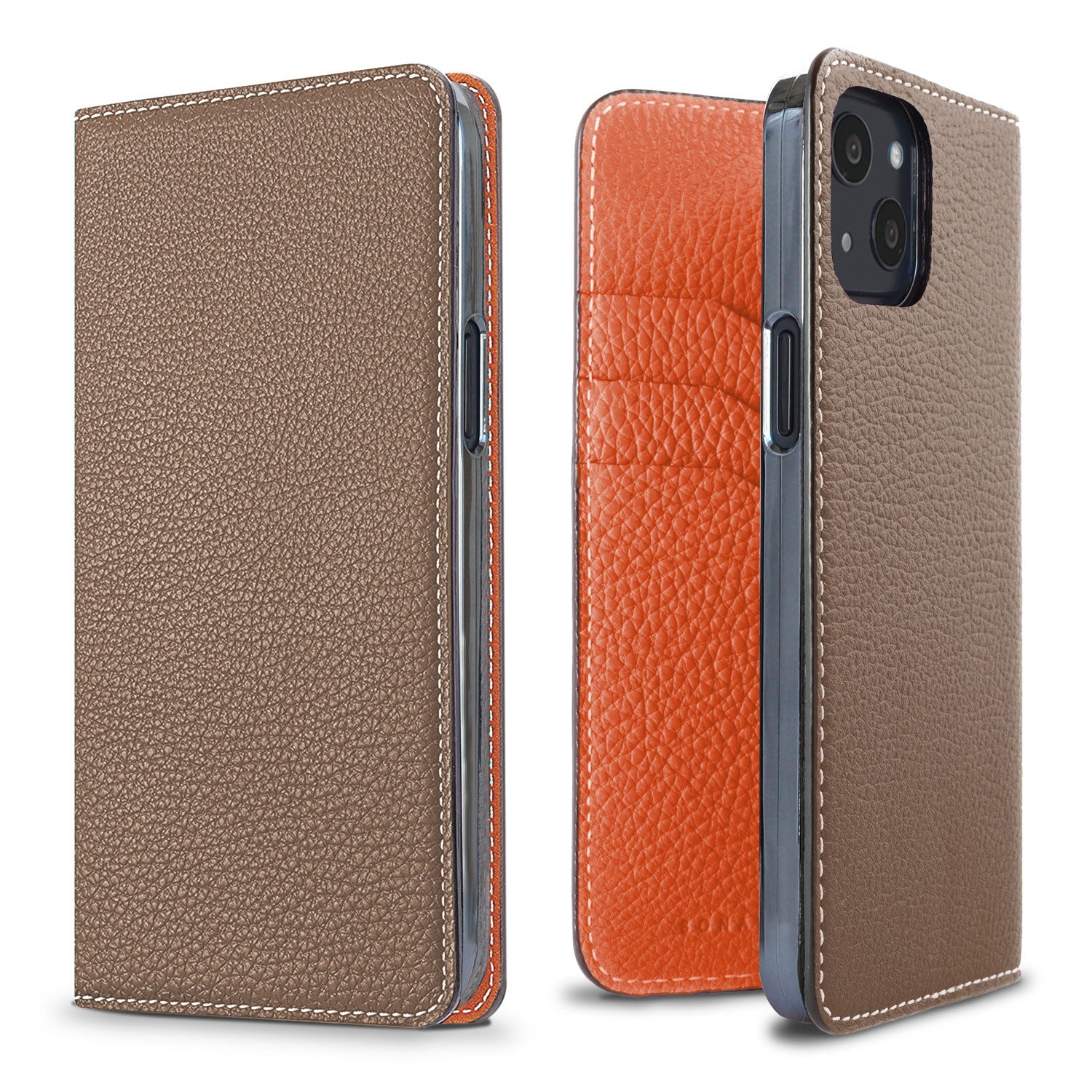 Diary Case Shrink Leather (iPhone 13)