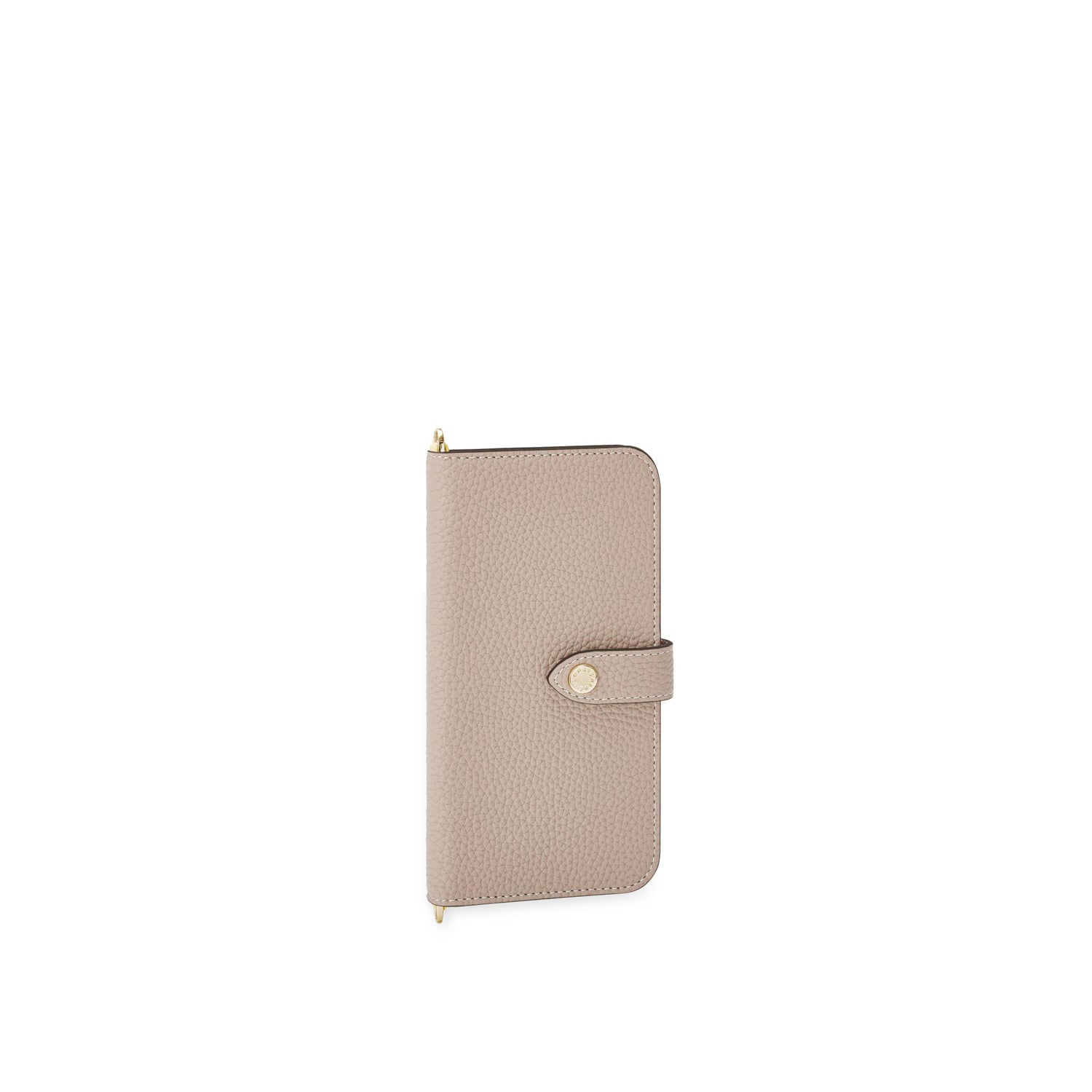 (iPhone 14 Plus) Belted Diary Case Shrink Leather