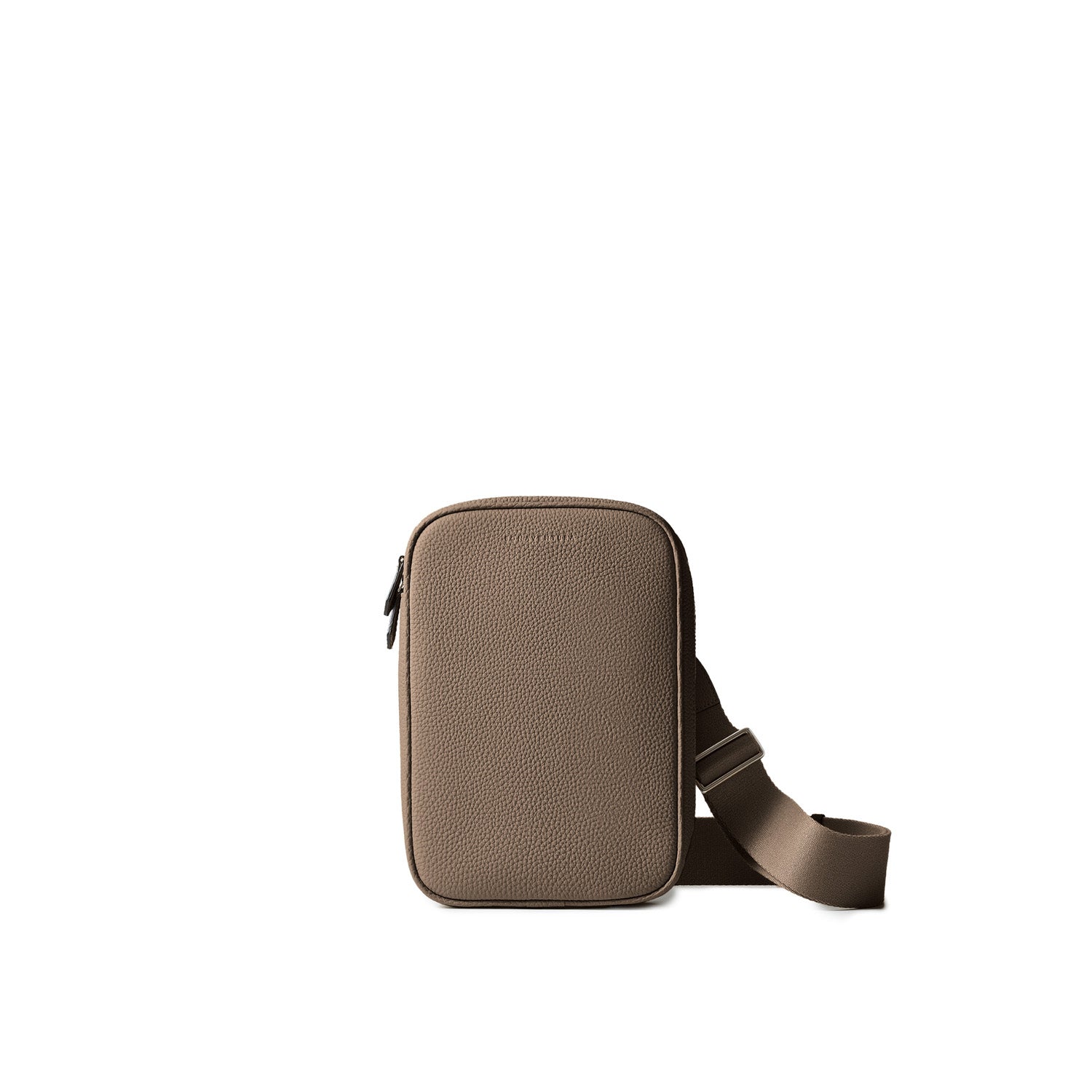 파올로 크로스 바디 백 수축 가죽