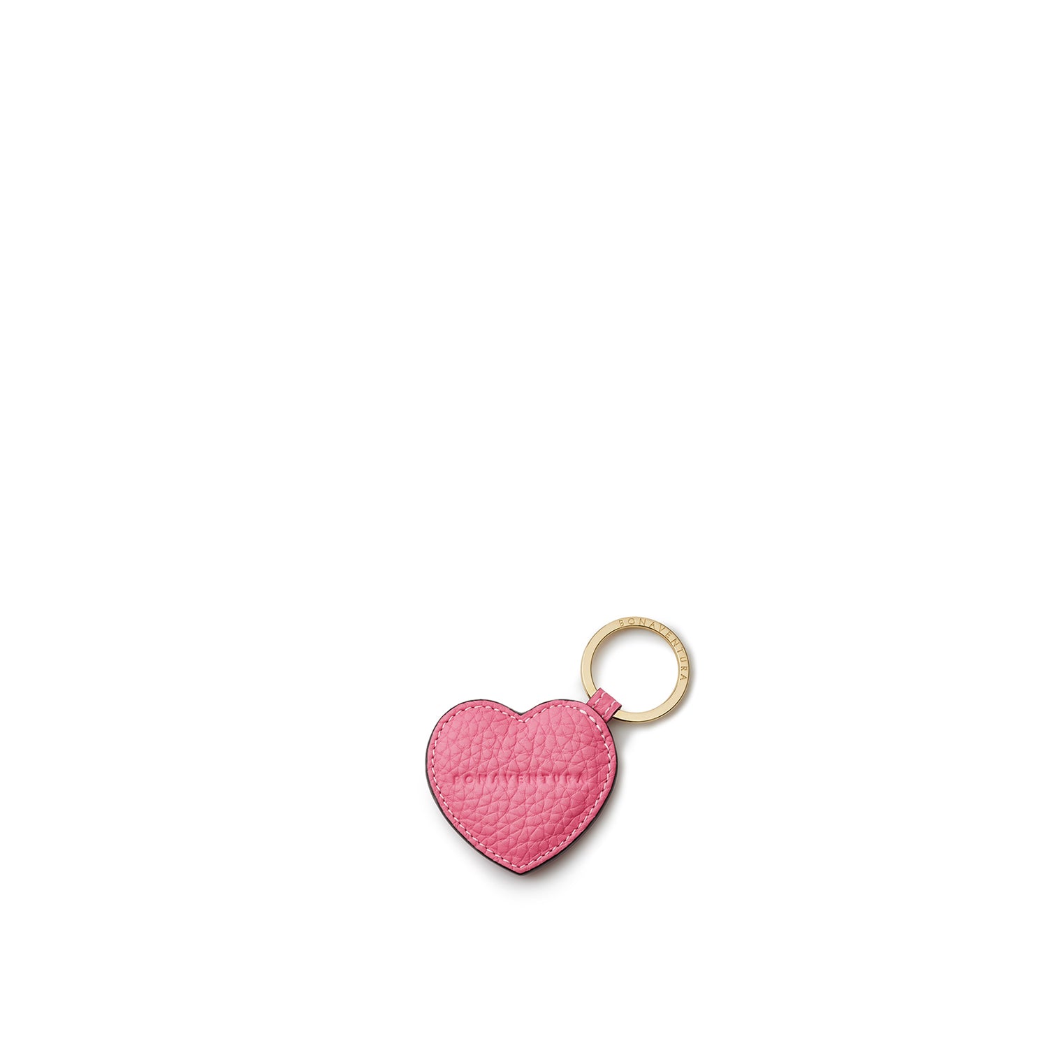Heart Keychain Shrink Leather (One Size)