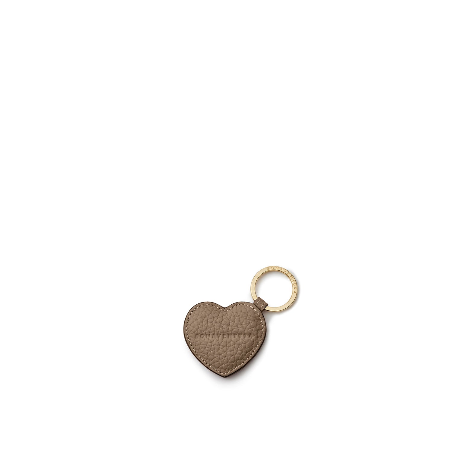 Heart Keychain Shrink Leather (One Size)