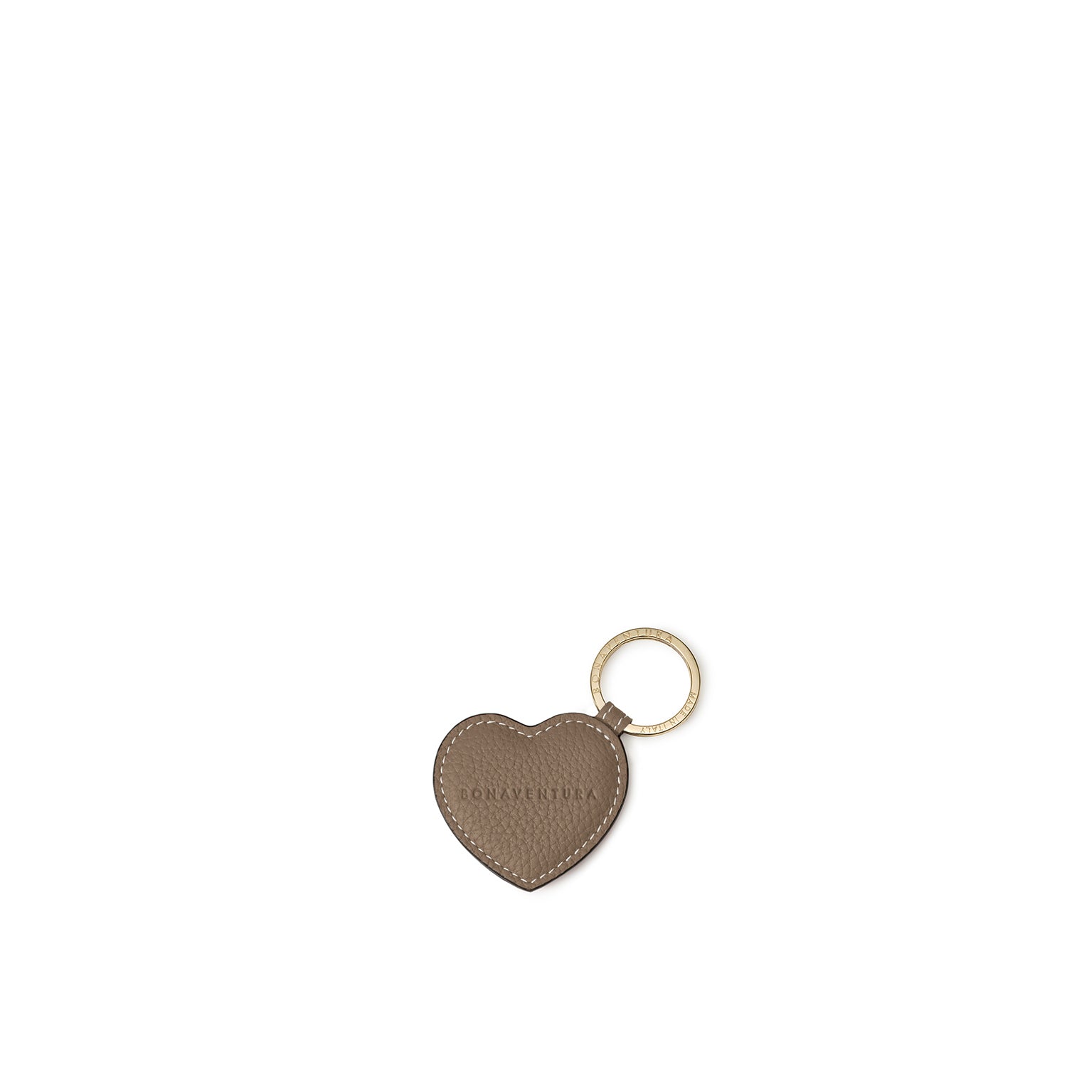 Heart Keychain Shrink Leather