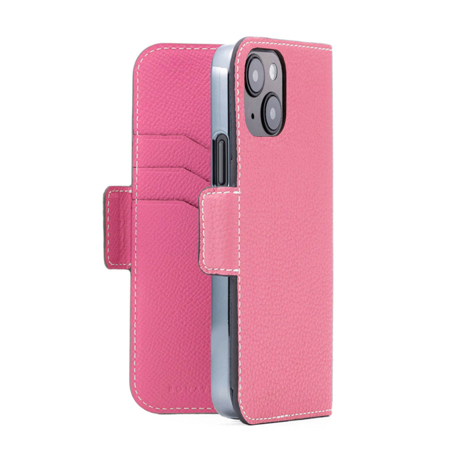 Kaiga Diary Case Shrink Leather (iPhone 15)