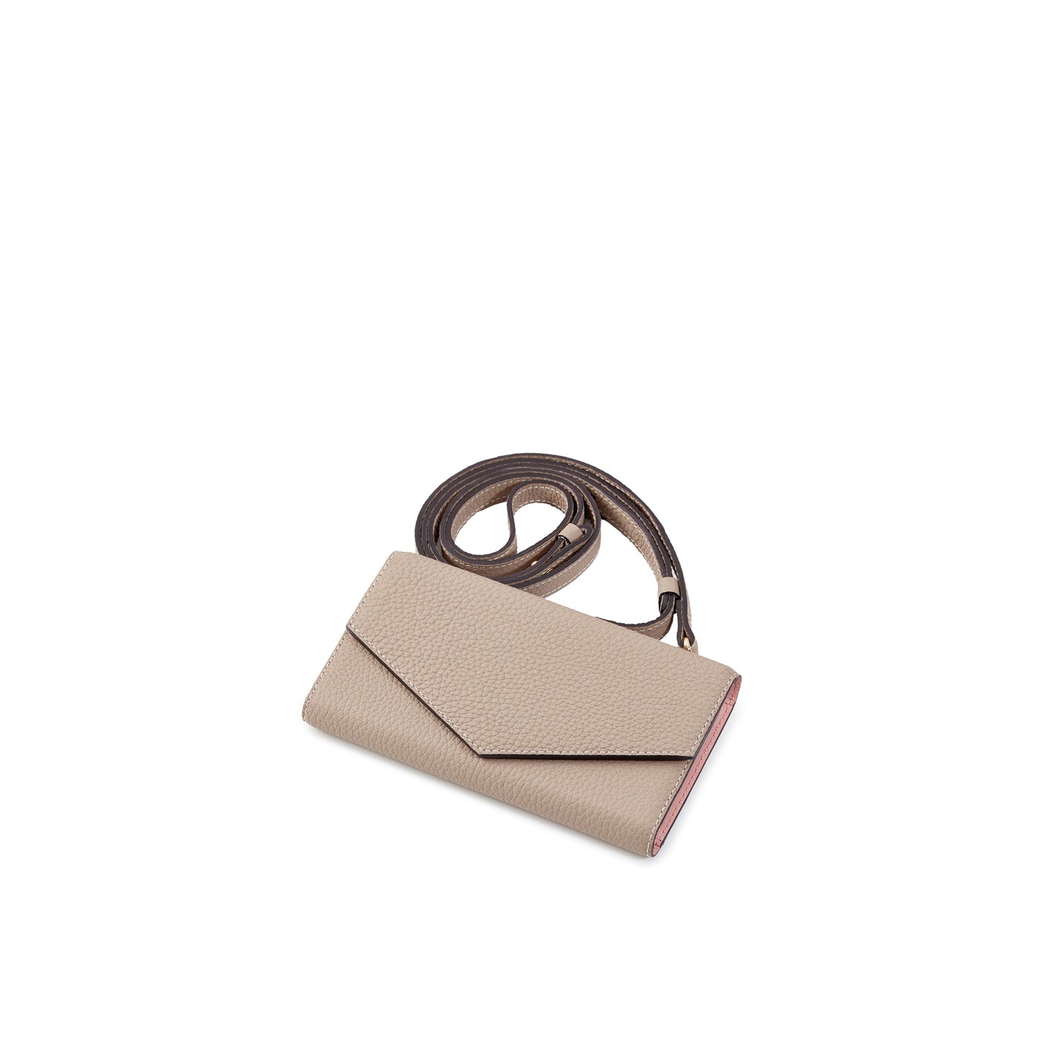 Diary Case With Mirror And Strap Bottalato Leather (iPhone 15 Pro Max)