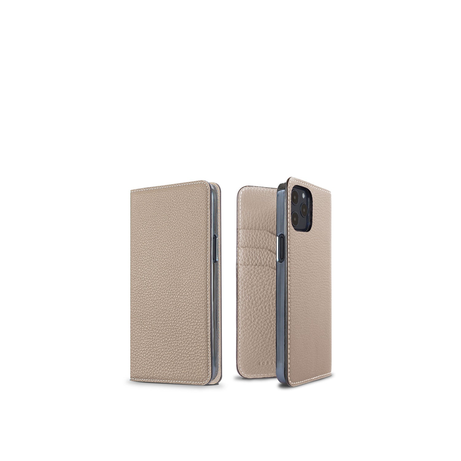 Diary Case Shrink Leather (iPhone 12 / 12 Pro)