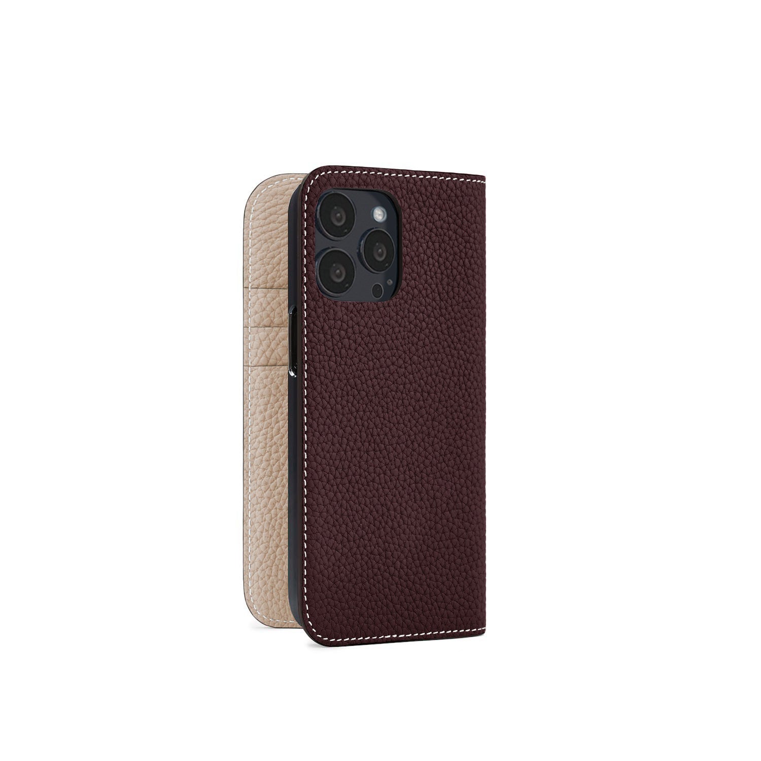 Diary Case Shrink Leather (iPhone 13 Pro Max)