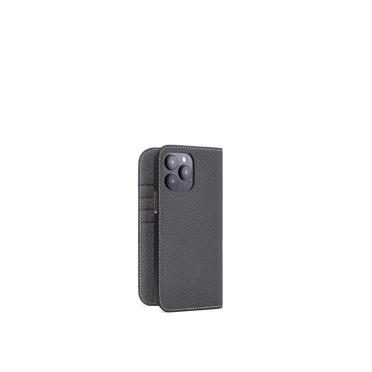 (iPhone 14 Pro Max) ダイアリーケース シュリンクレザー