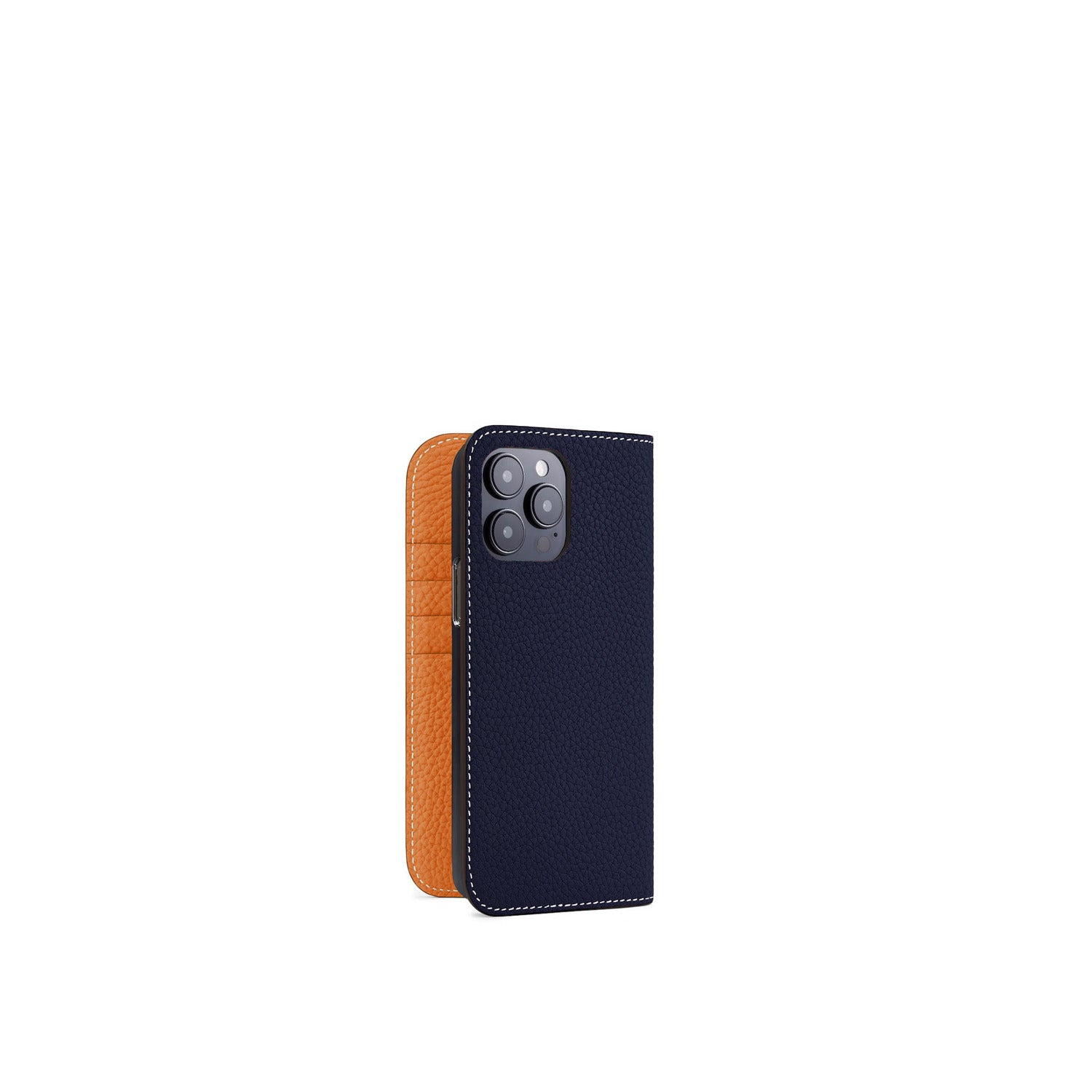 (iPhone 14 Pro Max) ダイアリーケース シュリンクレザー