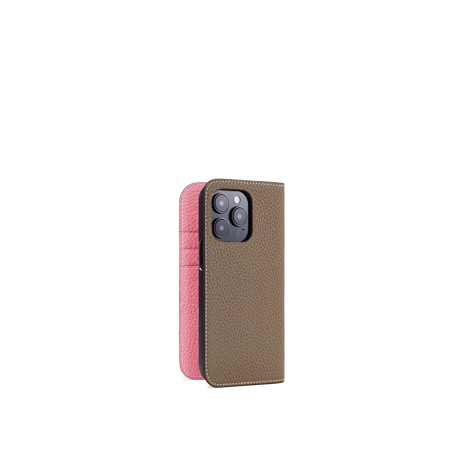 Diary Case Shrink Leather (iPhone 15 Pro)