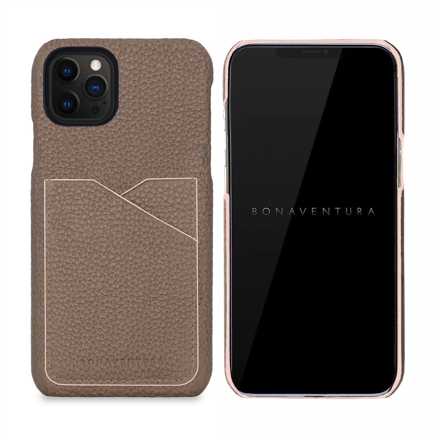 Back Cover Shrink Leather (iPhone 12 / 12 Pro)