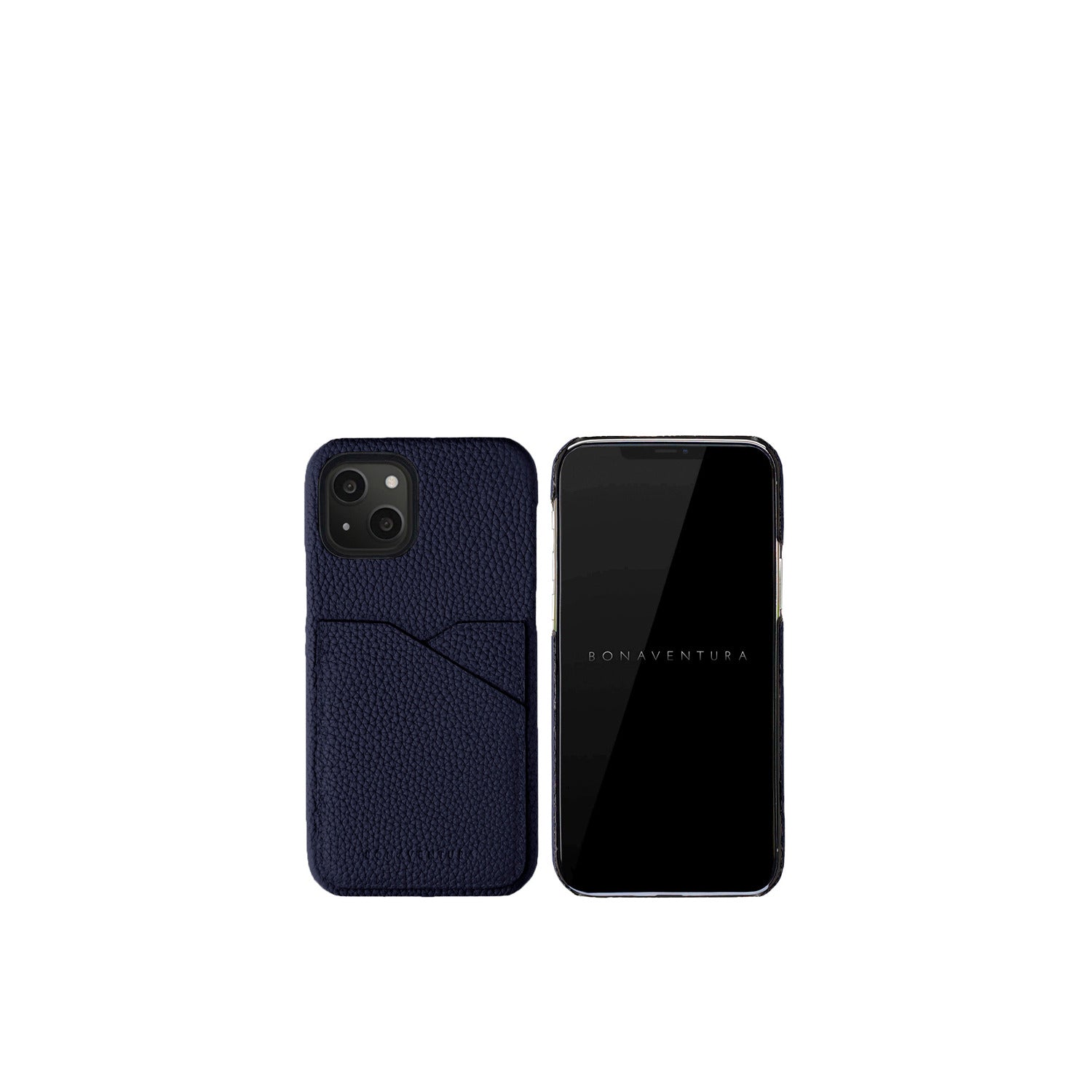 (iPhone 13) バックカバーケース シュリンクレザー