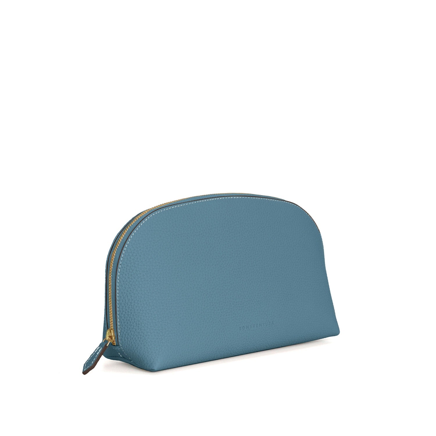 コスメティックポーチ シュリンクレザー (ラージ)