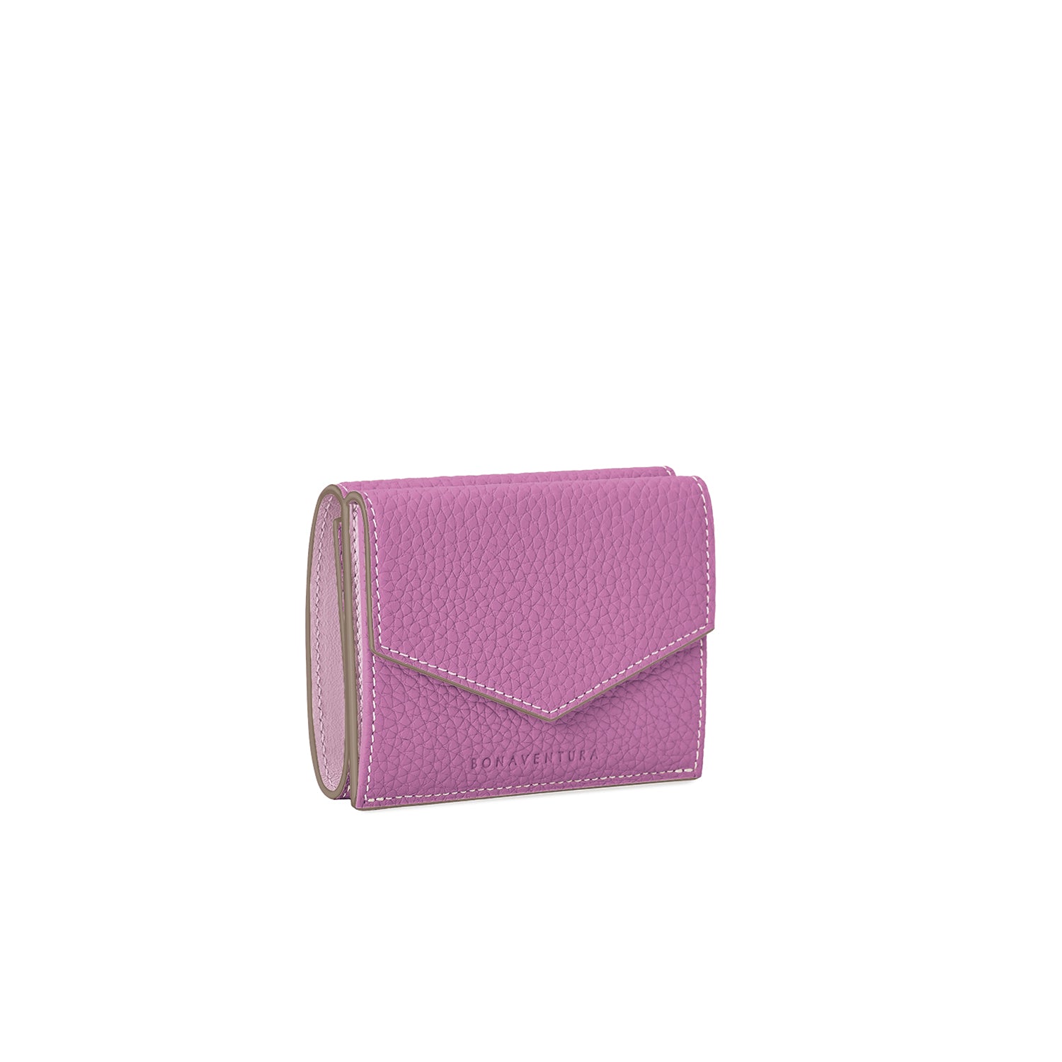 Small Wallet In Shrink Leather
