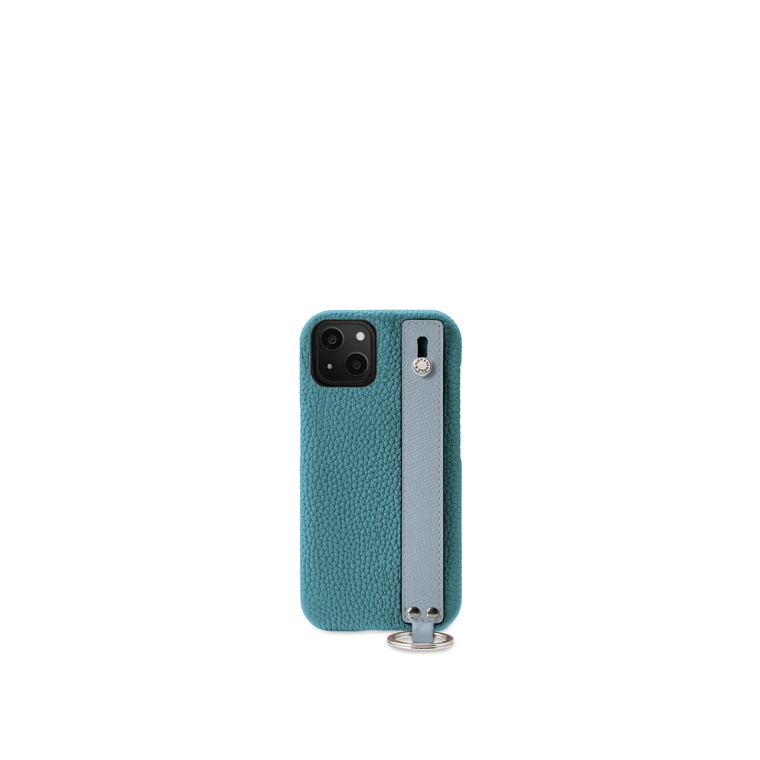 (iPhone 13) 핸들 부착 후면 커버 케이스 수축 가죽