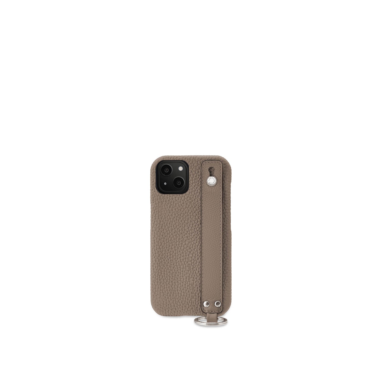 (iPhone 13) 핸들 부착 후면 커버 케이스 수축 가죽