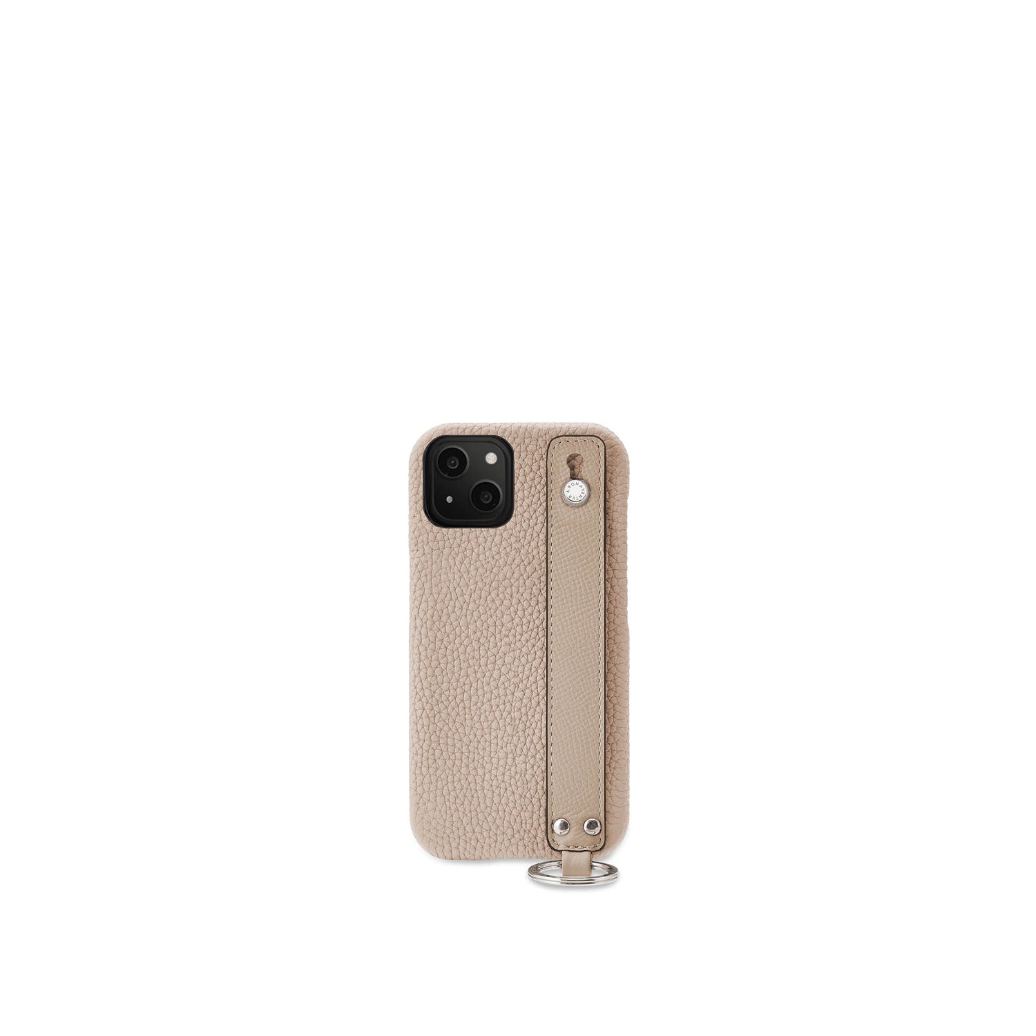 (iPhone 13) 핸들 부착 후면 커버 케이스 수축 가죽