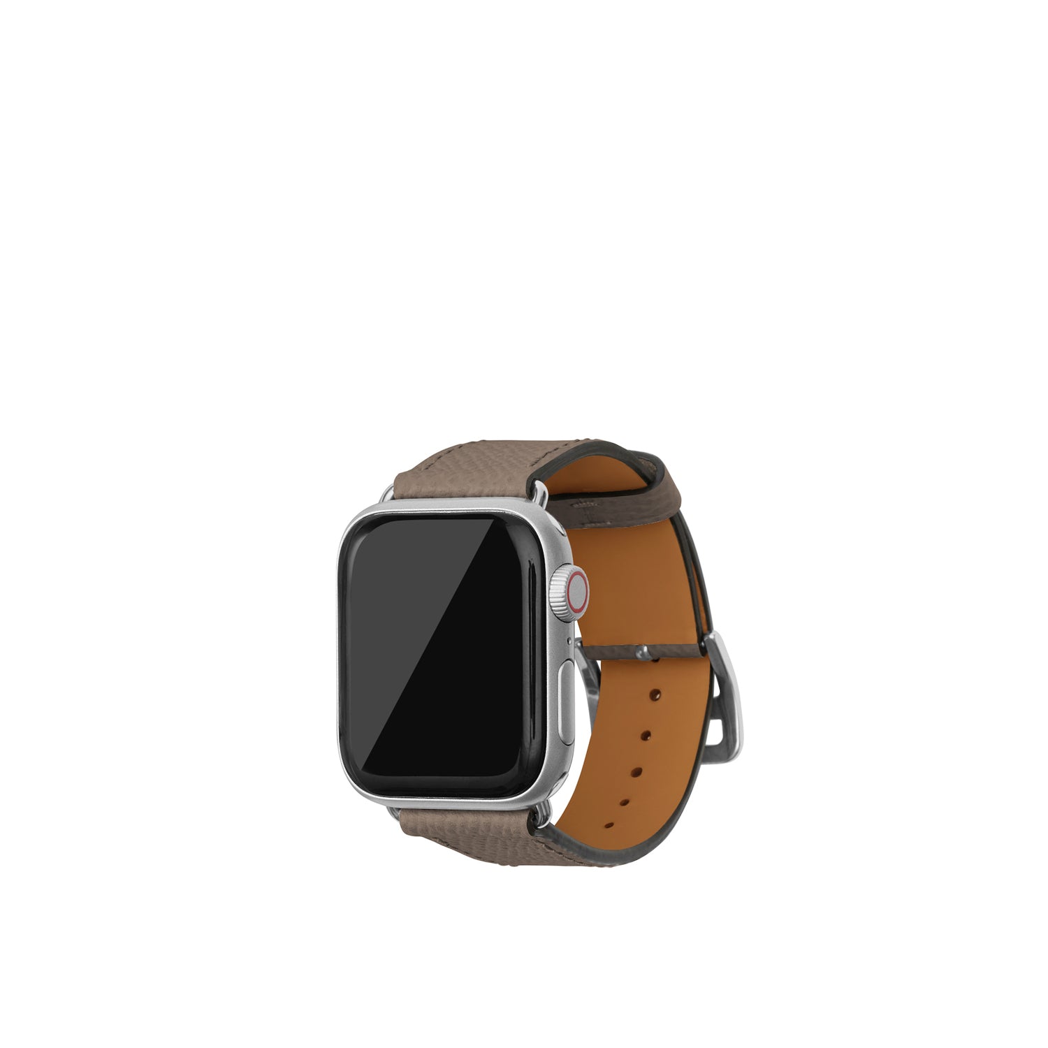 ノービレ Apple Watch レザーバンド【38mm/40mm/41mm/42mm, S/Mサイズ】 (アダプター:シルバー)