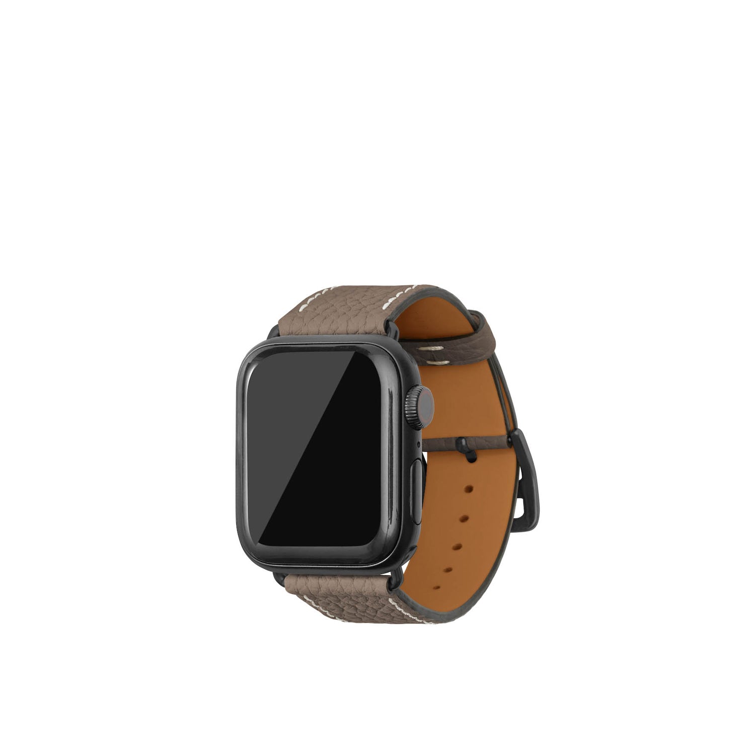 Bottalato Leather Apple Watch Band M/l 38/40/41mm (Black Adapter)