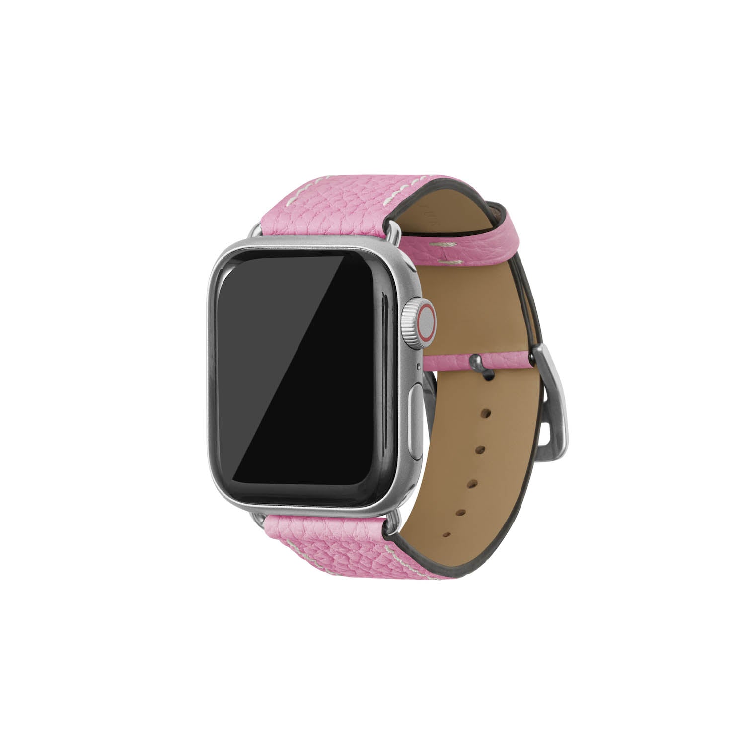 Apple Watch 가죽 밴드【38 mm/40 mm/41 mm, M/L 사이즈】 (어댑터:실버)