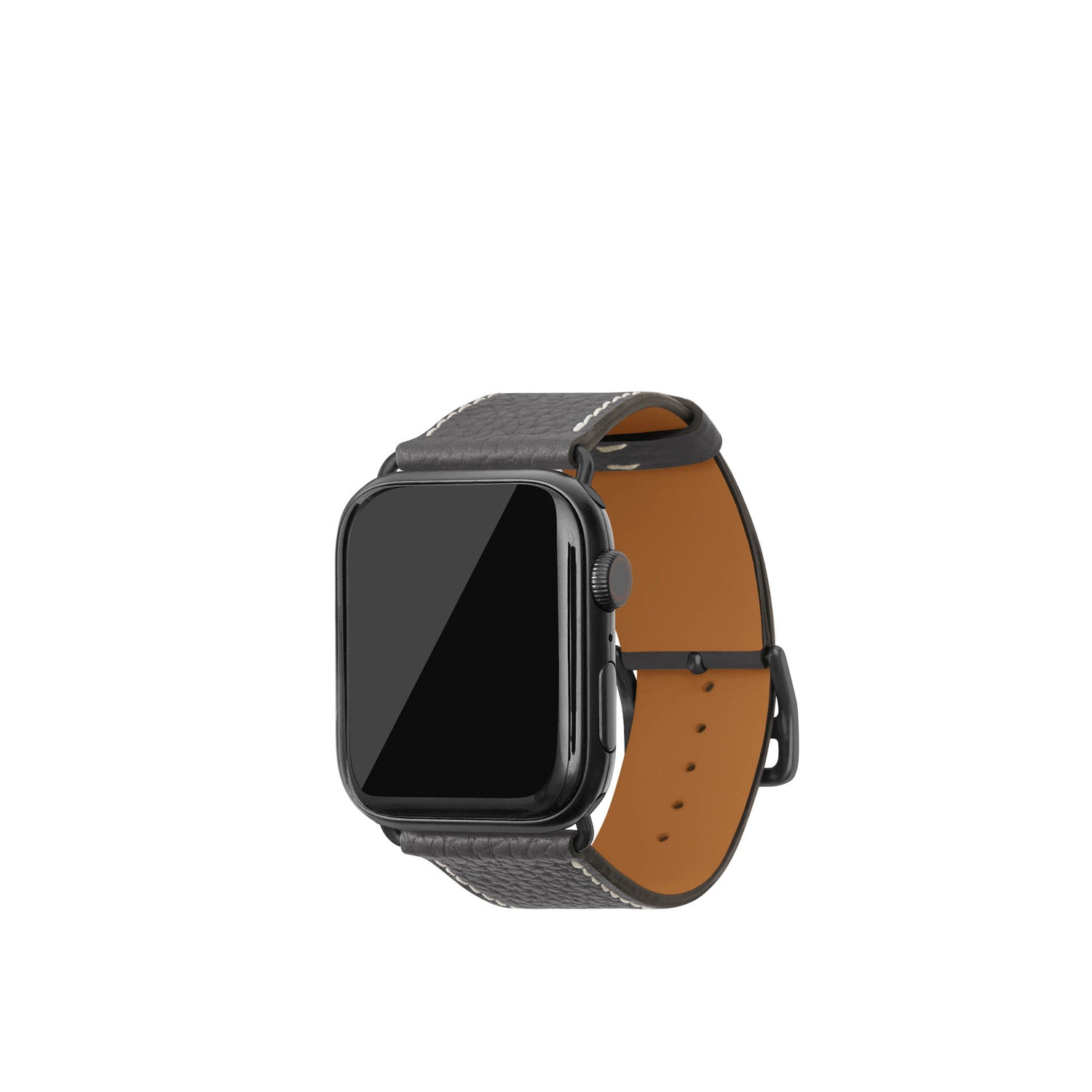 Bottalato Leather Apple Watch Band M/l 42/44/45/49mm (Black Adapter)