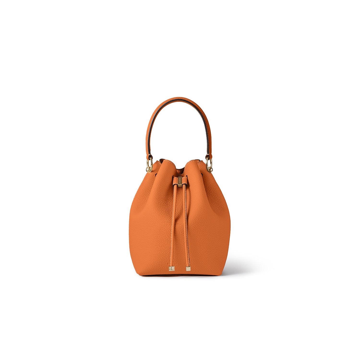 Angelica Bucket Bag Shrink Leather Mini