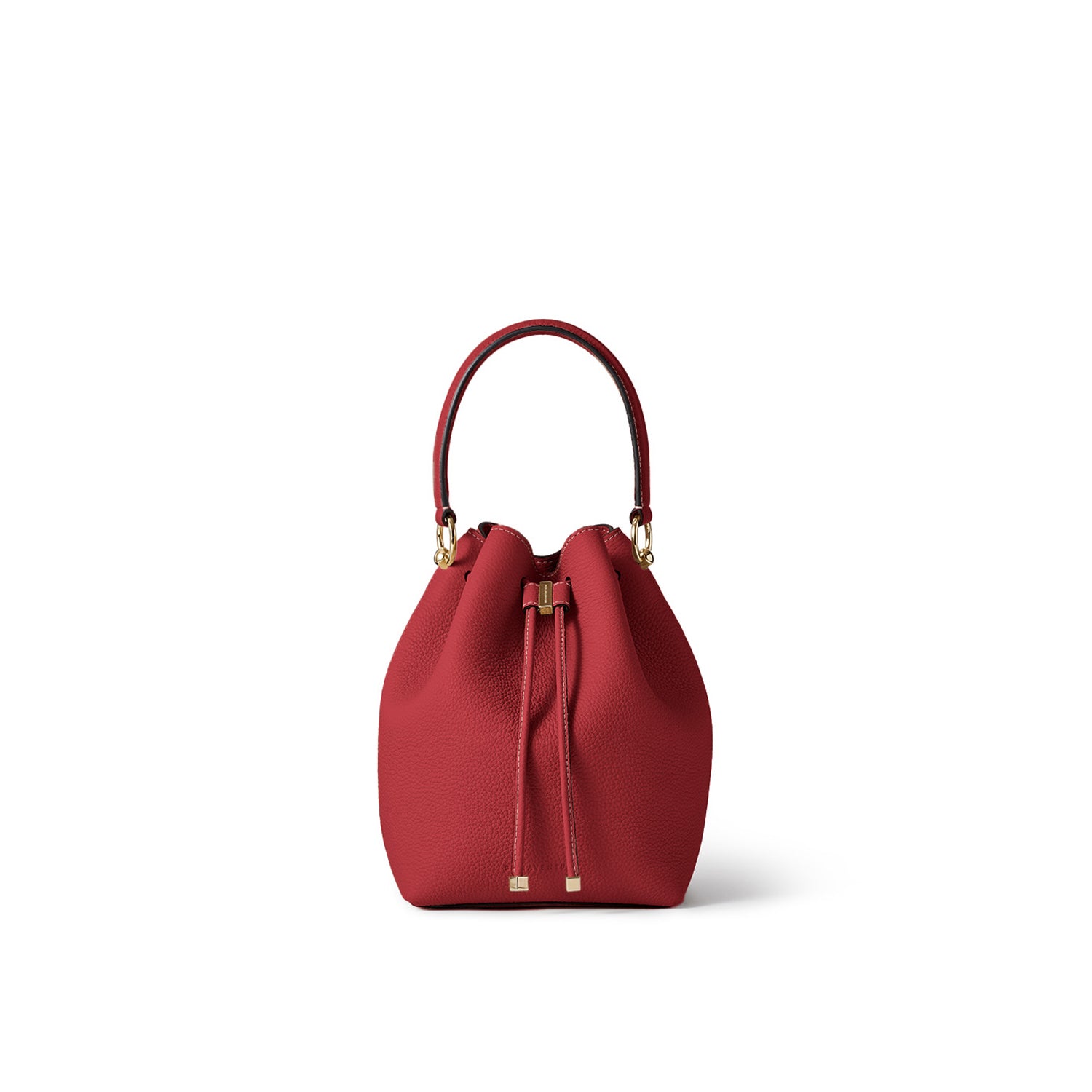Angelica Bucket Bag Shrink Leather Mini