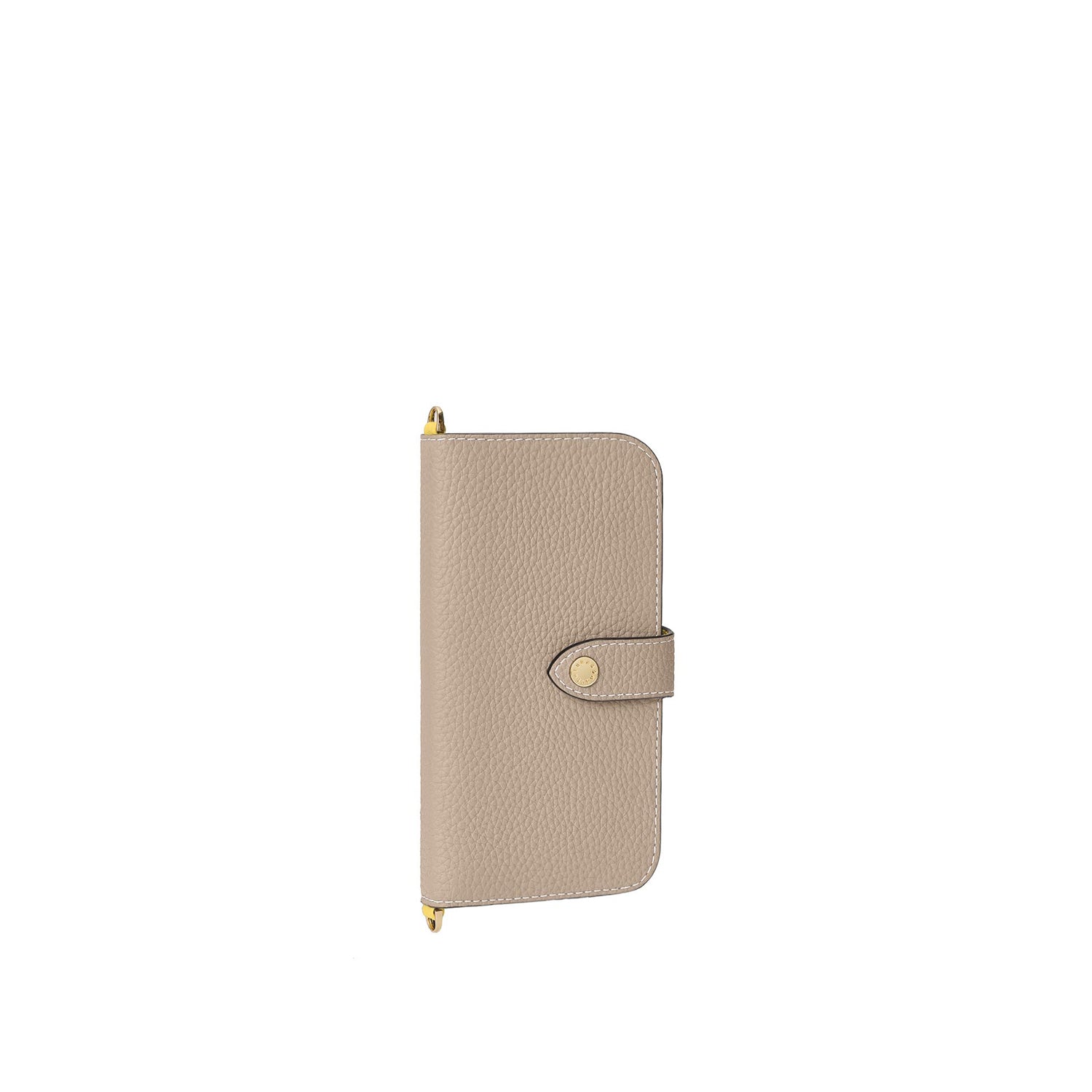 (iPhone 16Pro Max) Belted Diary Case Shrink Leather
