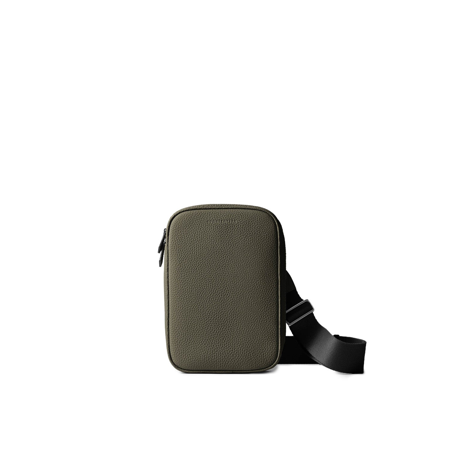 파올로 크로스 바디 백 수축 가죽