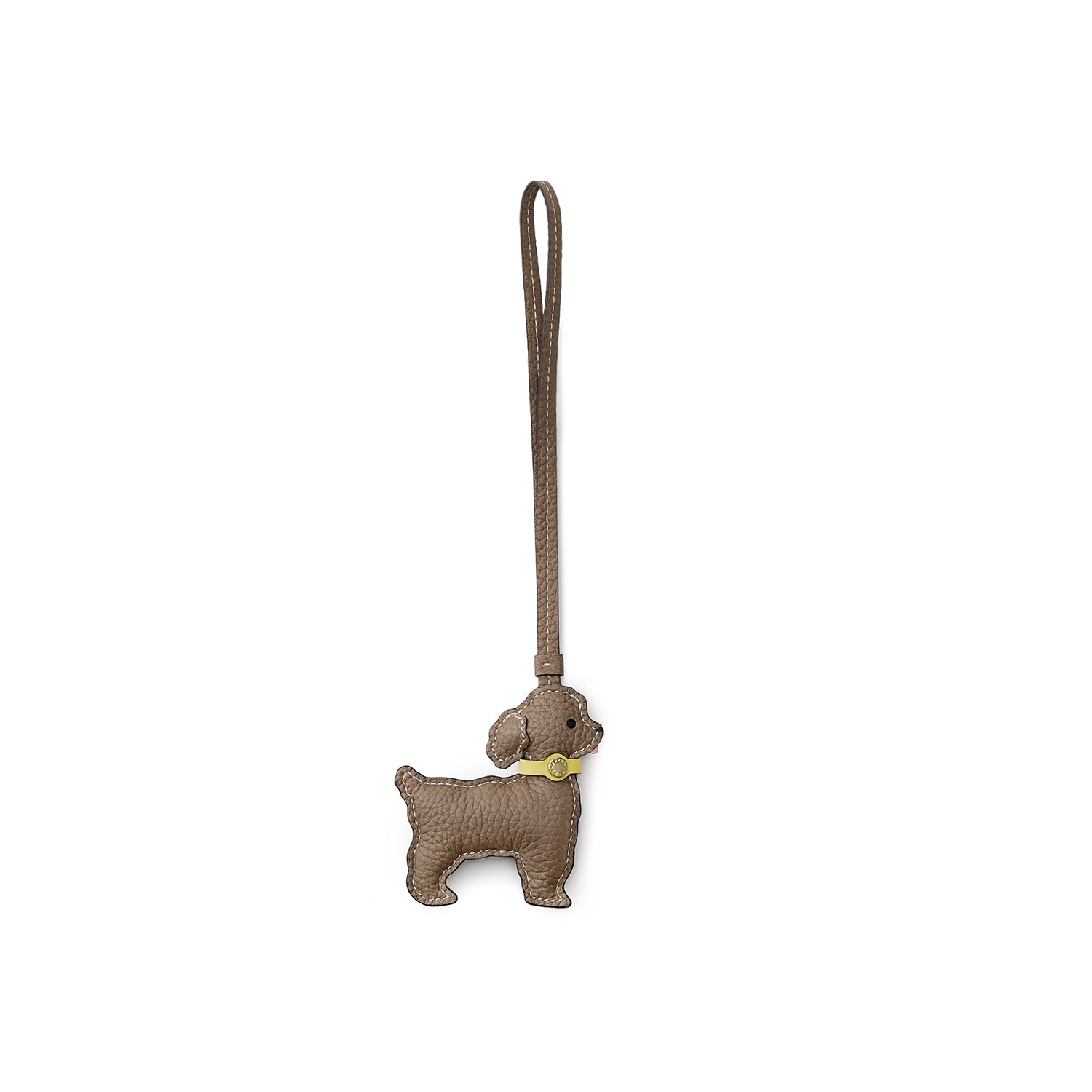 Animal Charm Dog Bottalato Leather