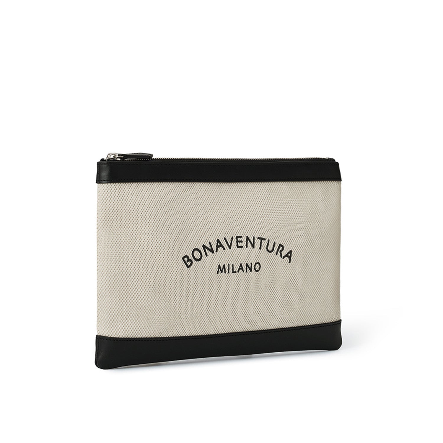 Canvas Leather Combination Pouch (medium)