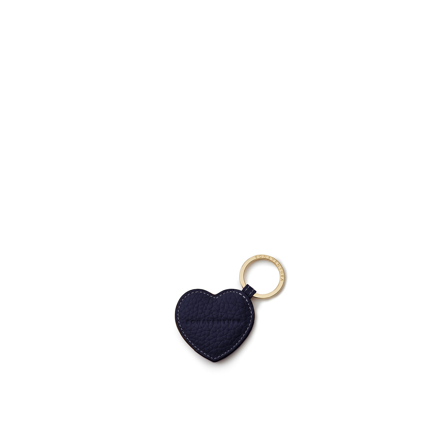Heart Keychain Shrink Leather