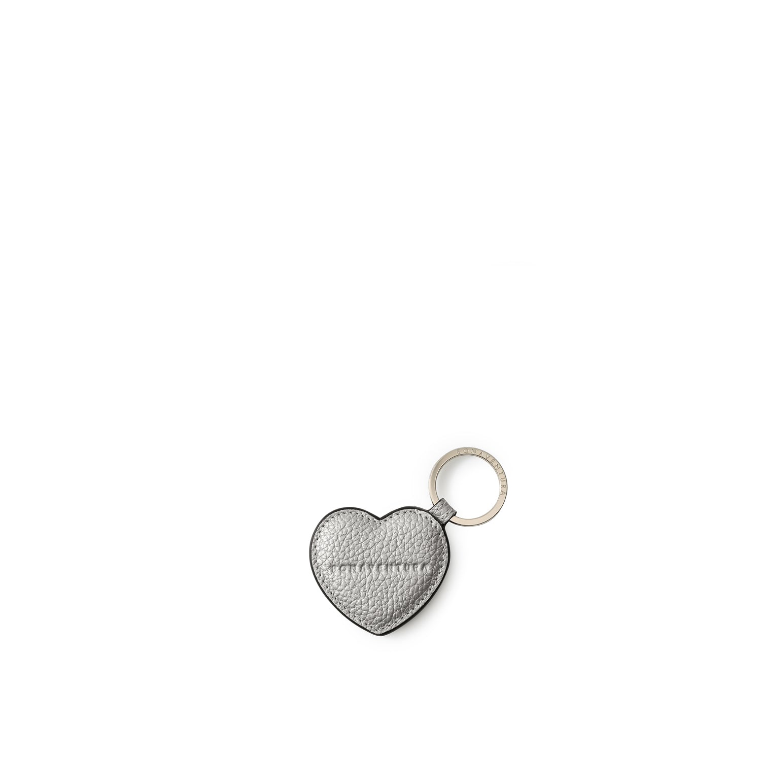 Heart Keychain Shrink Leather (One Size)