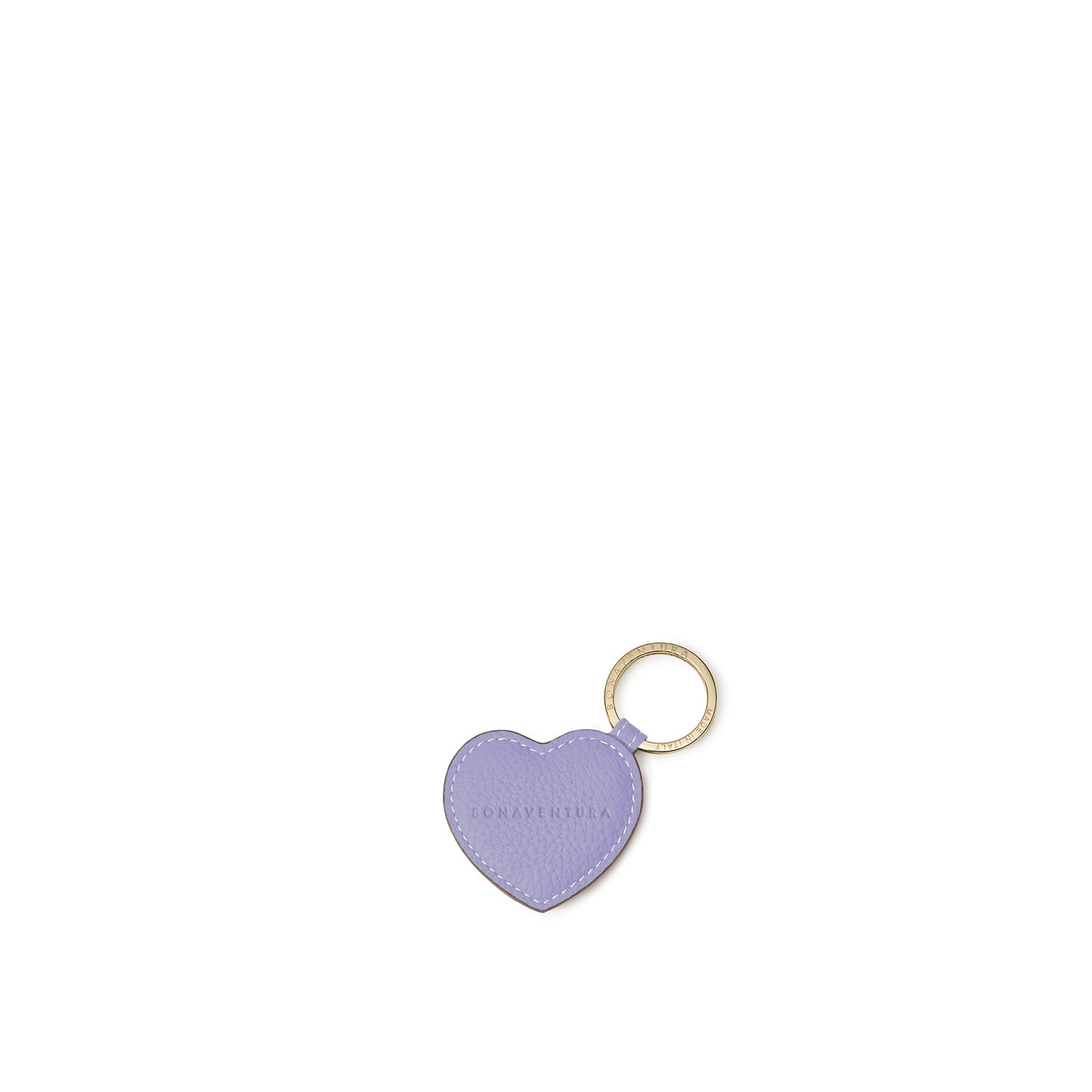 Heart Keychain Shrink Leather