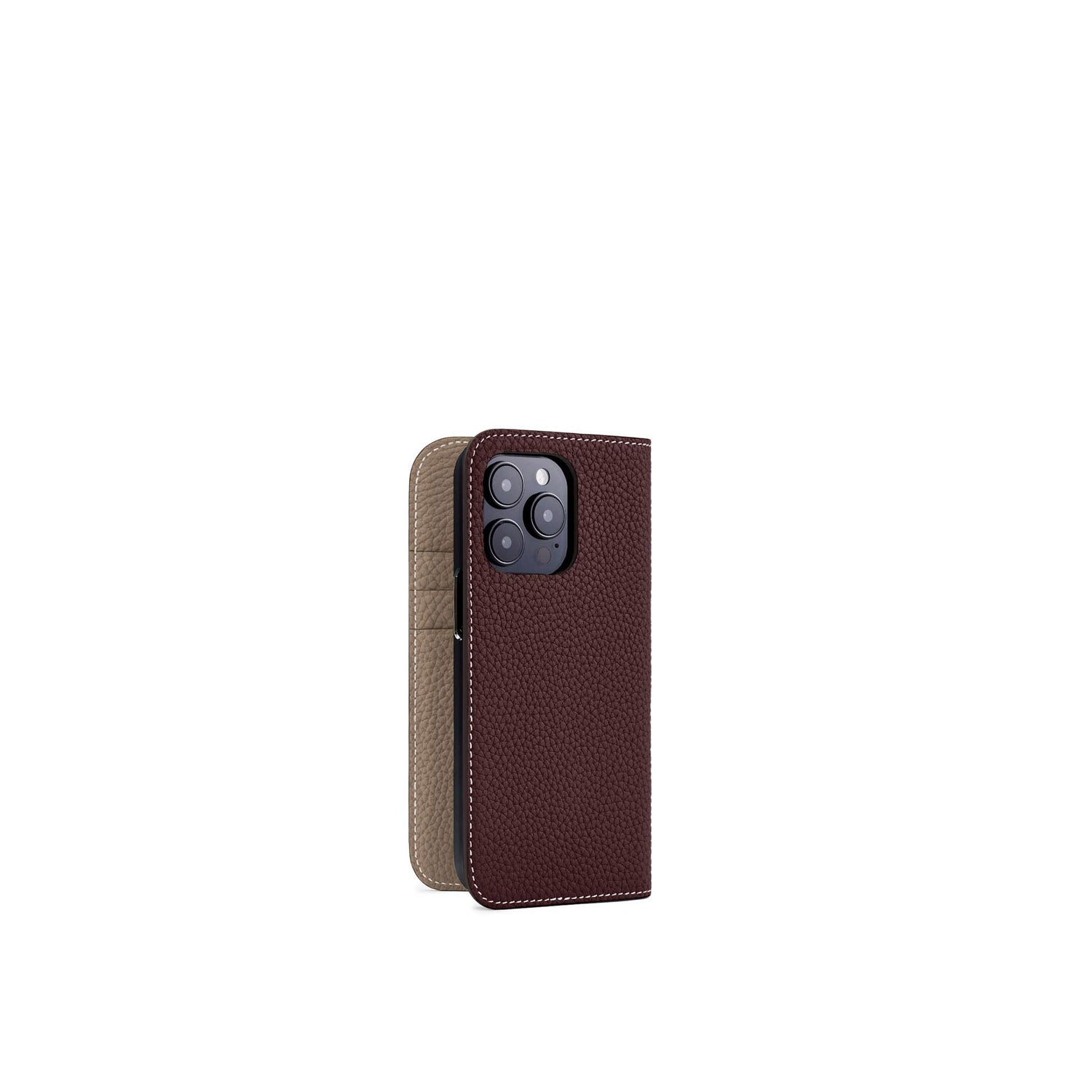 Diary Case Shrink Leather (iPhone 15 Pro)