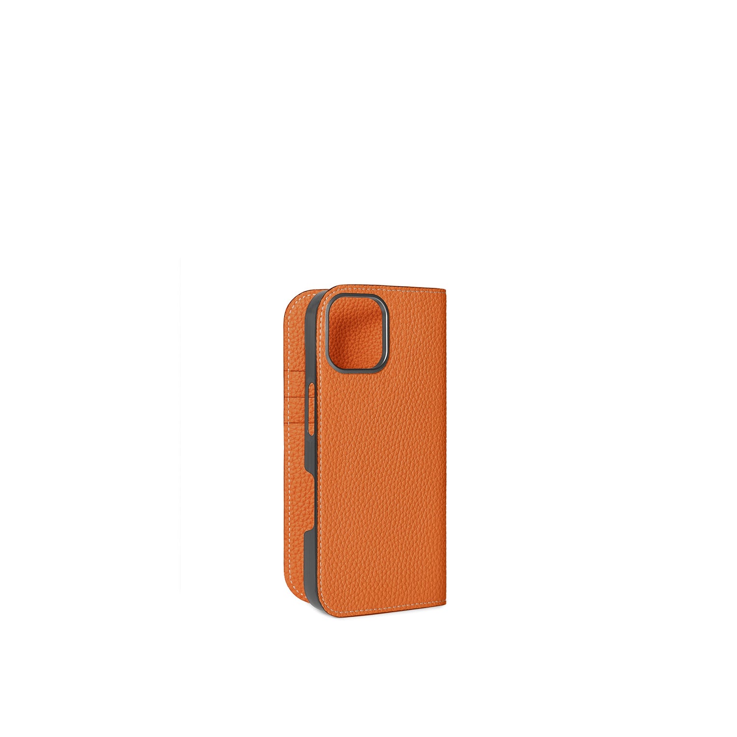 (iPhone 16) Diary Case Shrink Leather