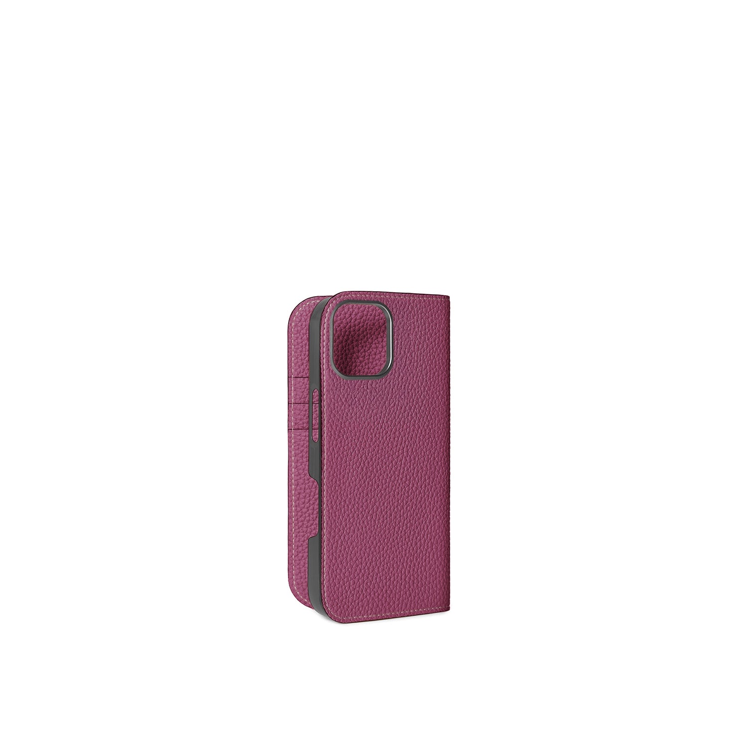 (iPhone 16) Diary Case Shrink Leather