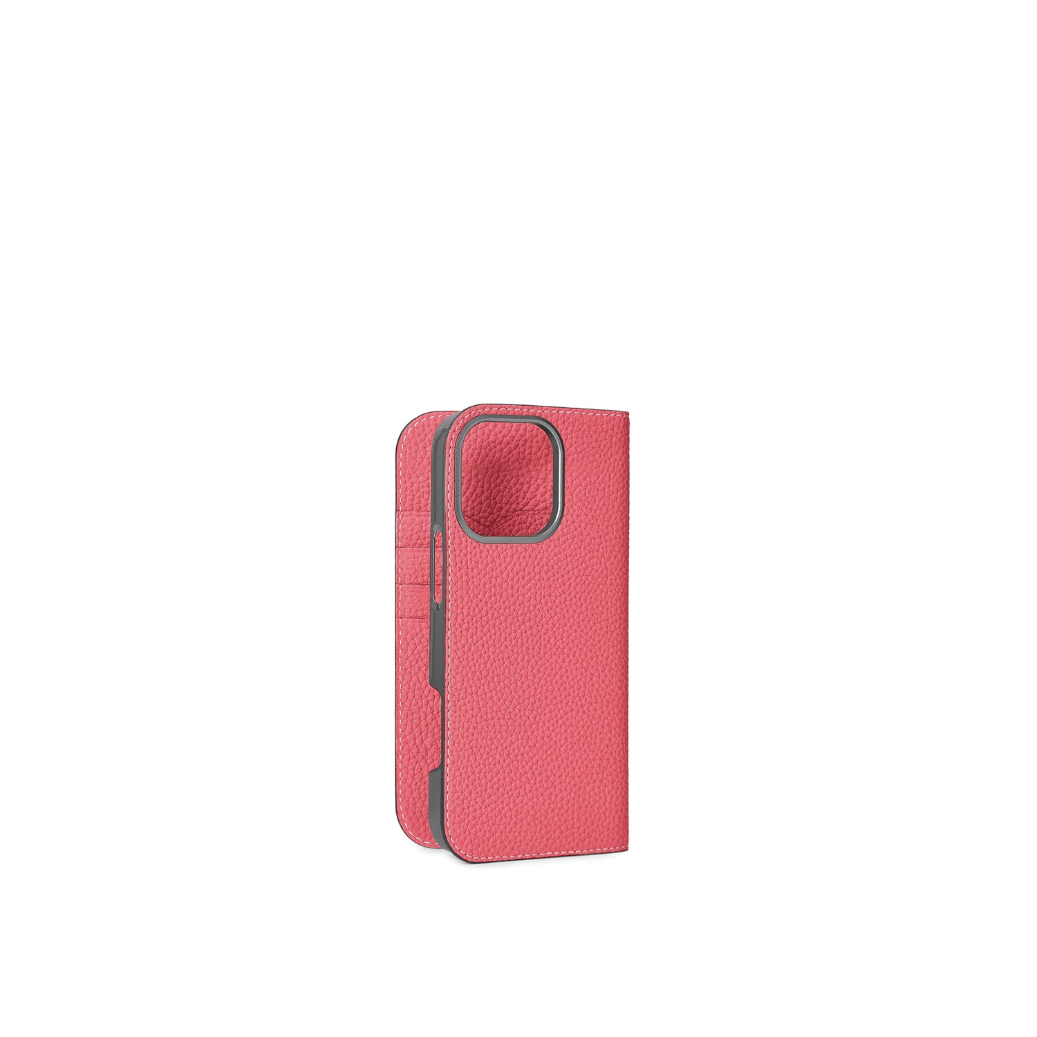 (iPhone 16 Pro Max) ダイアリーケース シュリンクレザー