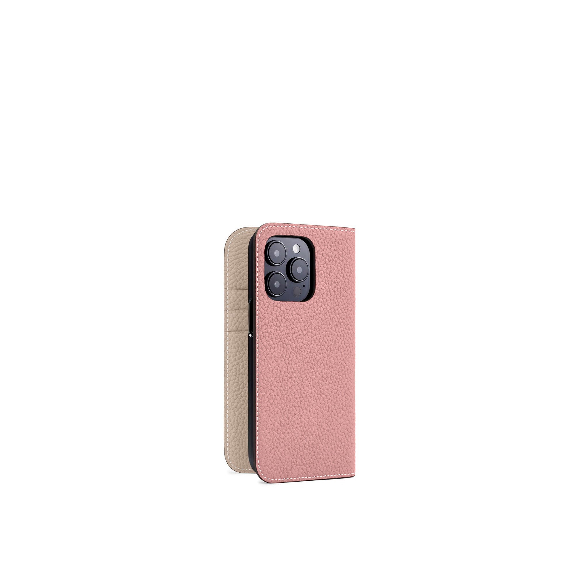 Diary Case Shrink Leather (iPhone 15 Pro)