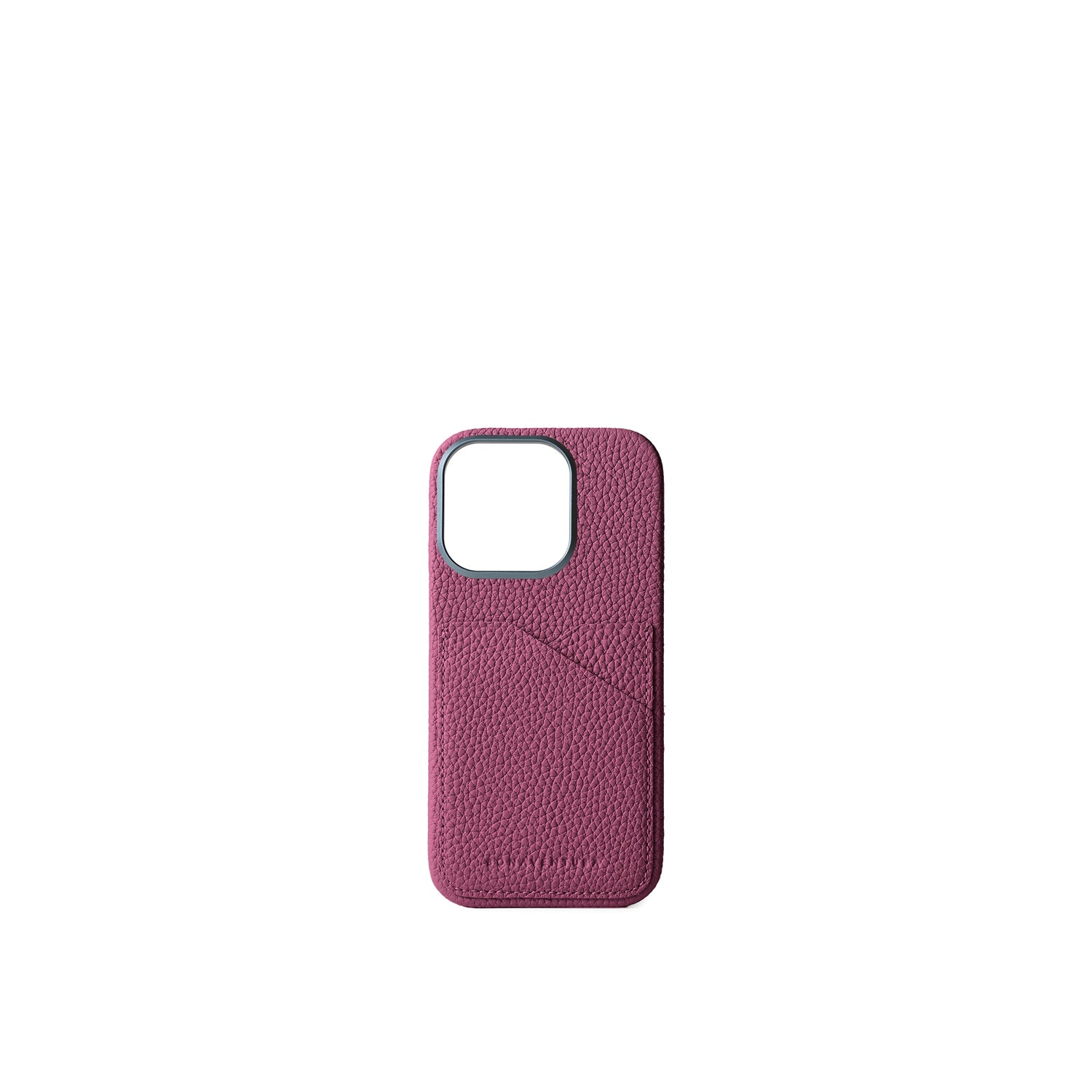(iPhone 16 Pro) Back Cover Case Shrink Leather