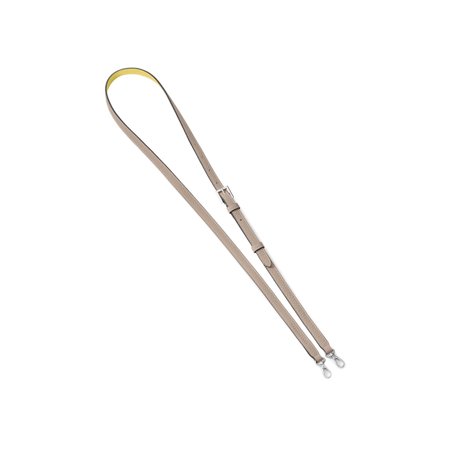 조정 가능한 어깨 스트랩 수축 가죽 실버