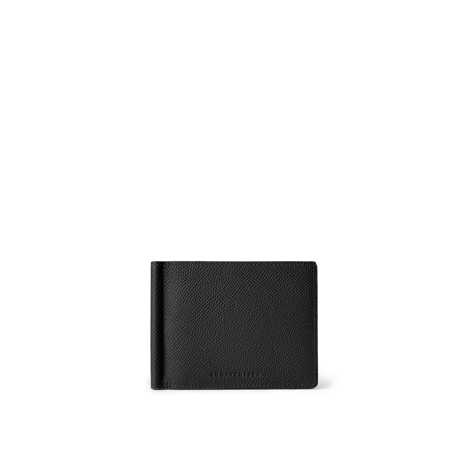 Bicolor Bifold Bill Clip With Coin Case Nobile Leather