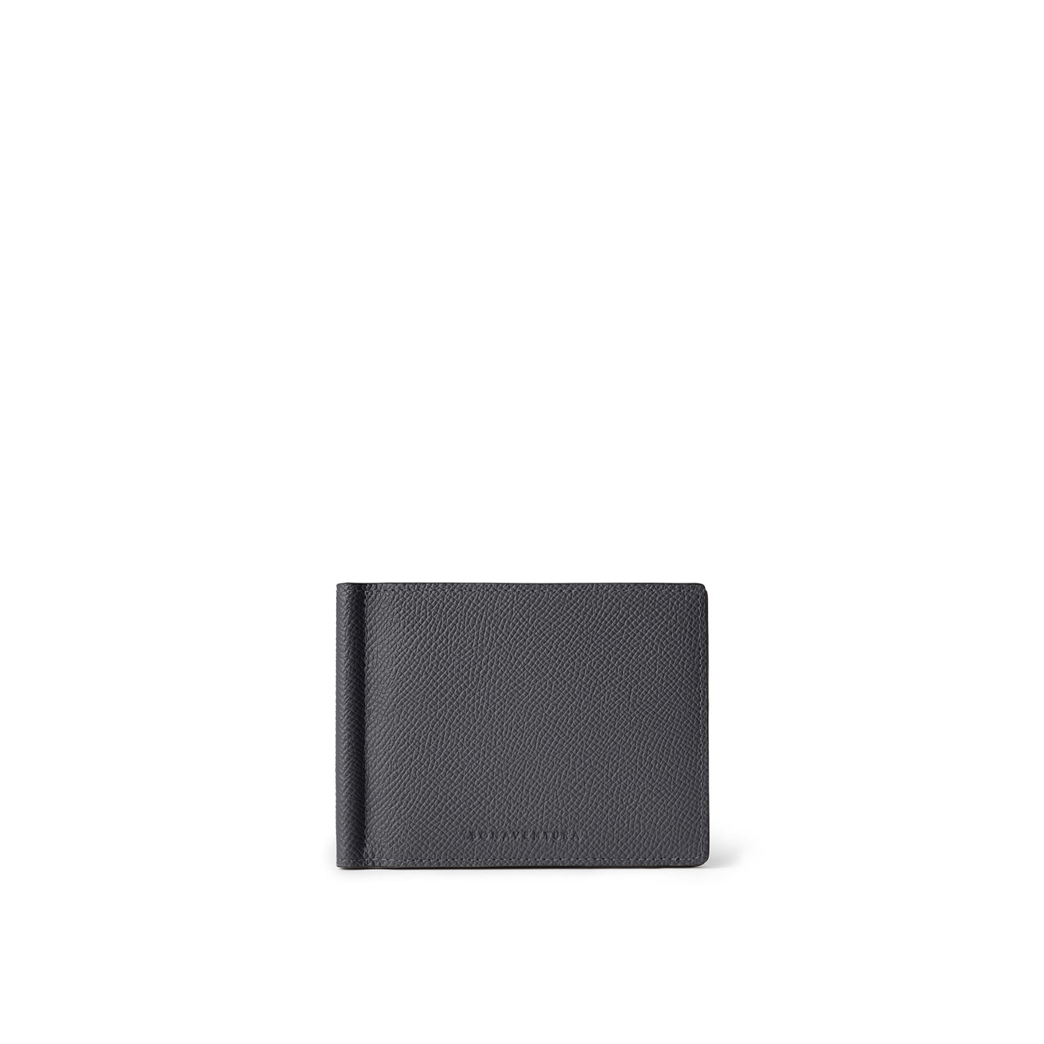 Bicolor Bifold Bill Clip With Coin Case Nobile Leather