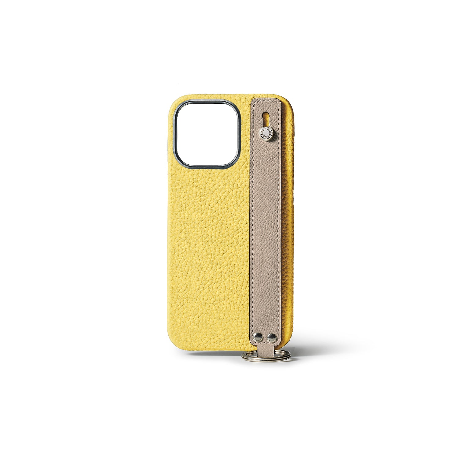 Back Cover Case With Handle Bottalato Leather (iPhone 15 Pro)