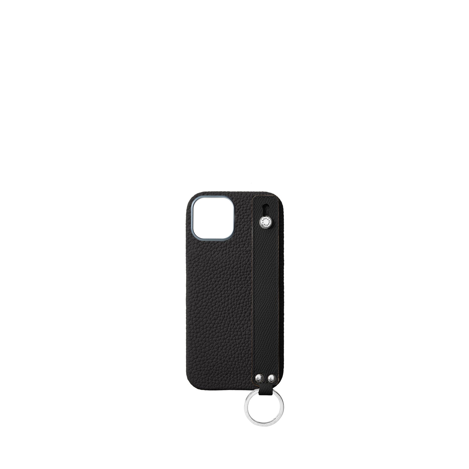 (iPhone 17) ハンドル付き バックカバーケース シュリンクレザー