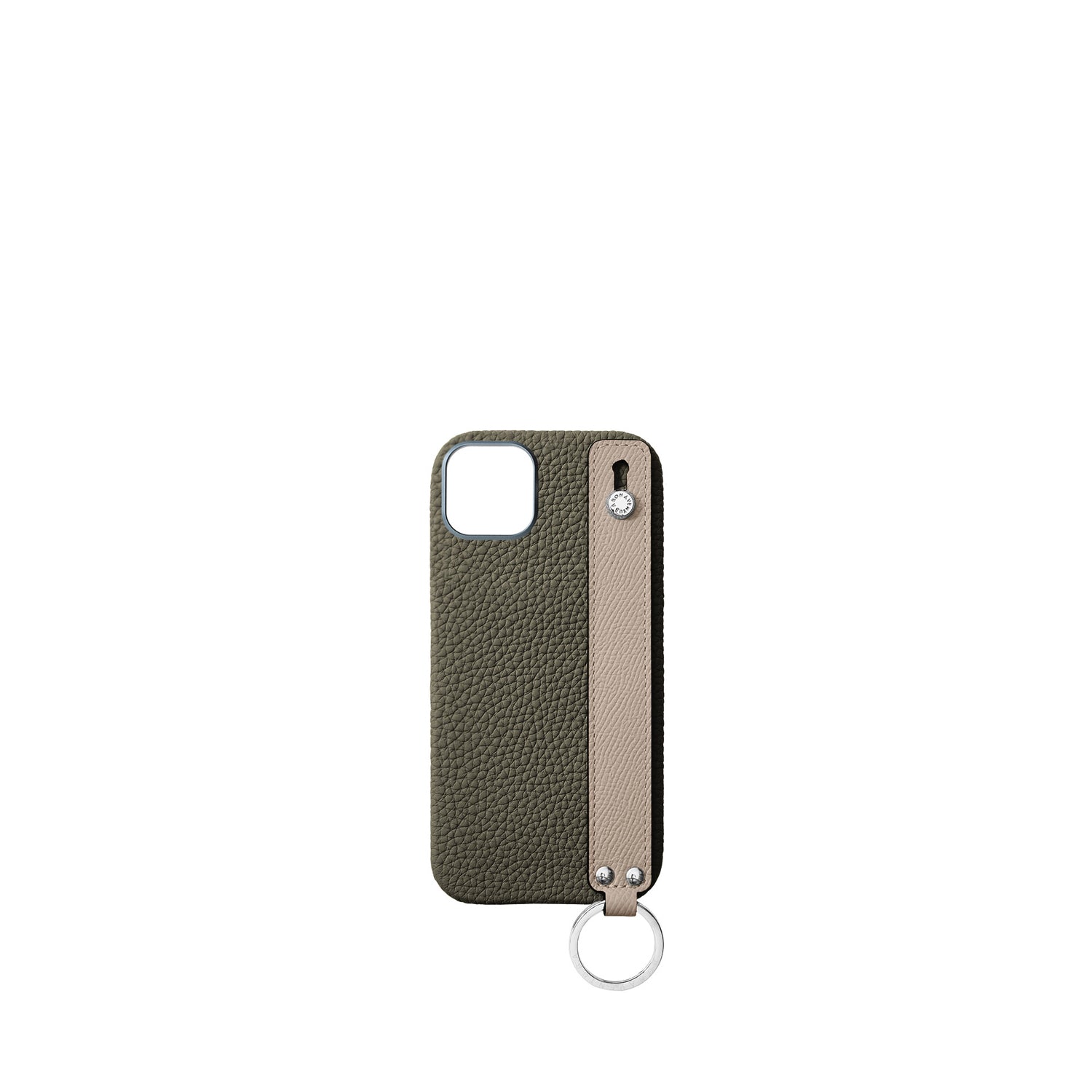 Back Cover Case with Handle Shrink Leather (iPhone 16 Plus)