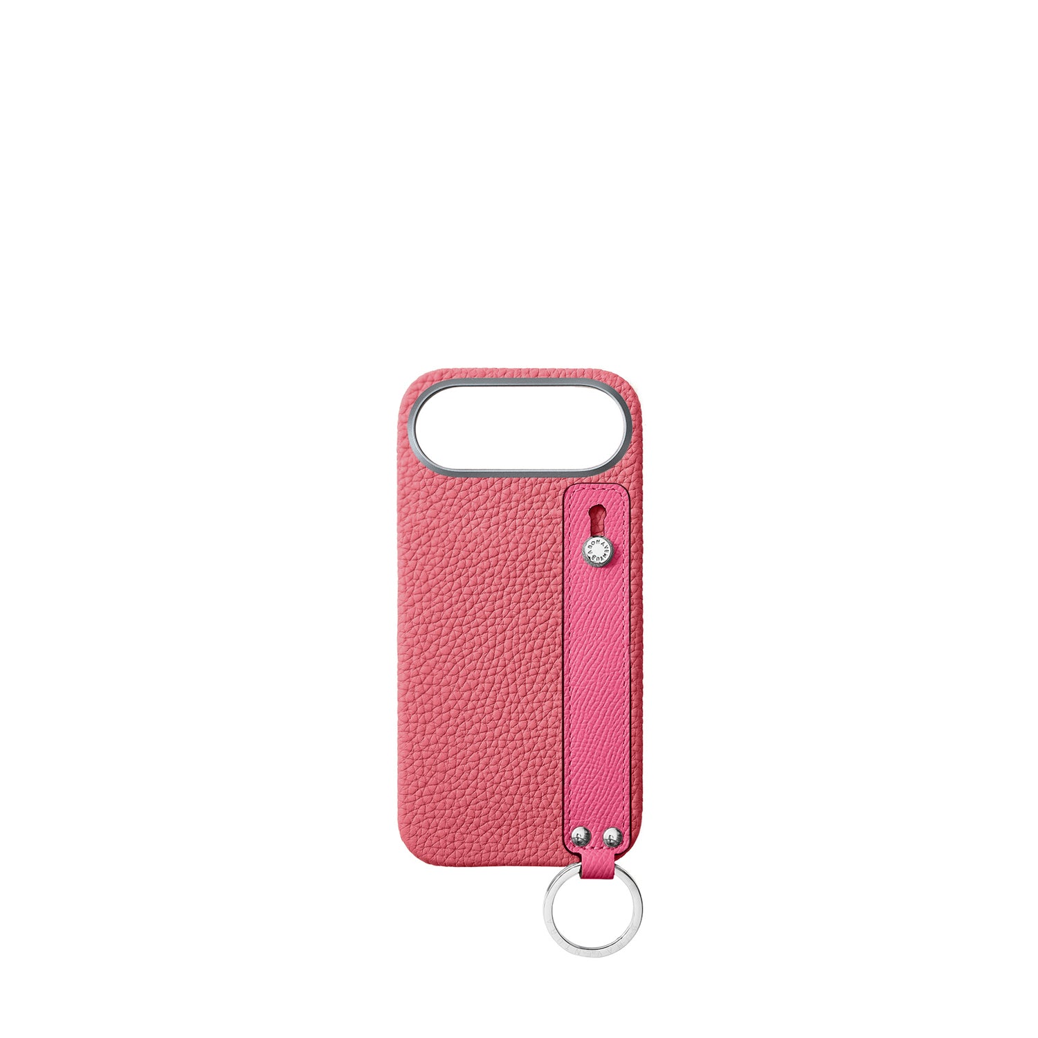 (iPhone Air) ハンドル付き バックカバーケース シュリンクレザー