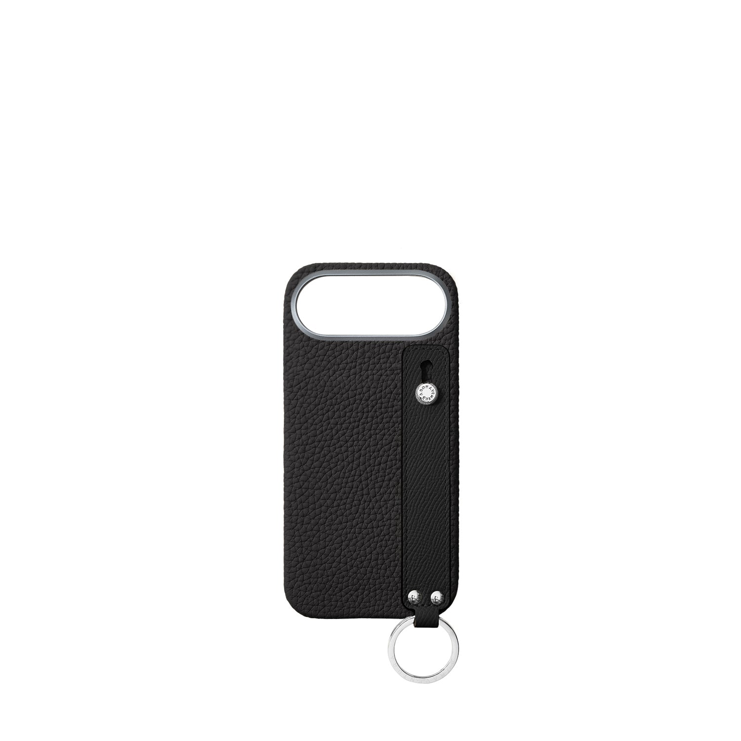 (iPhone Air) ハンドル付き バックカバーケース シュリンクレザー