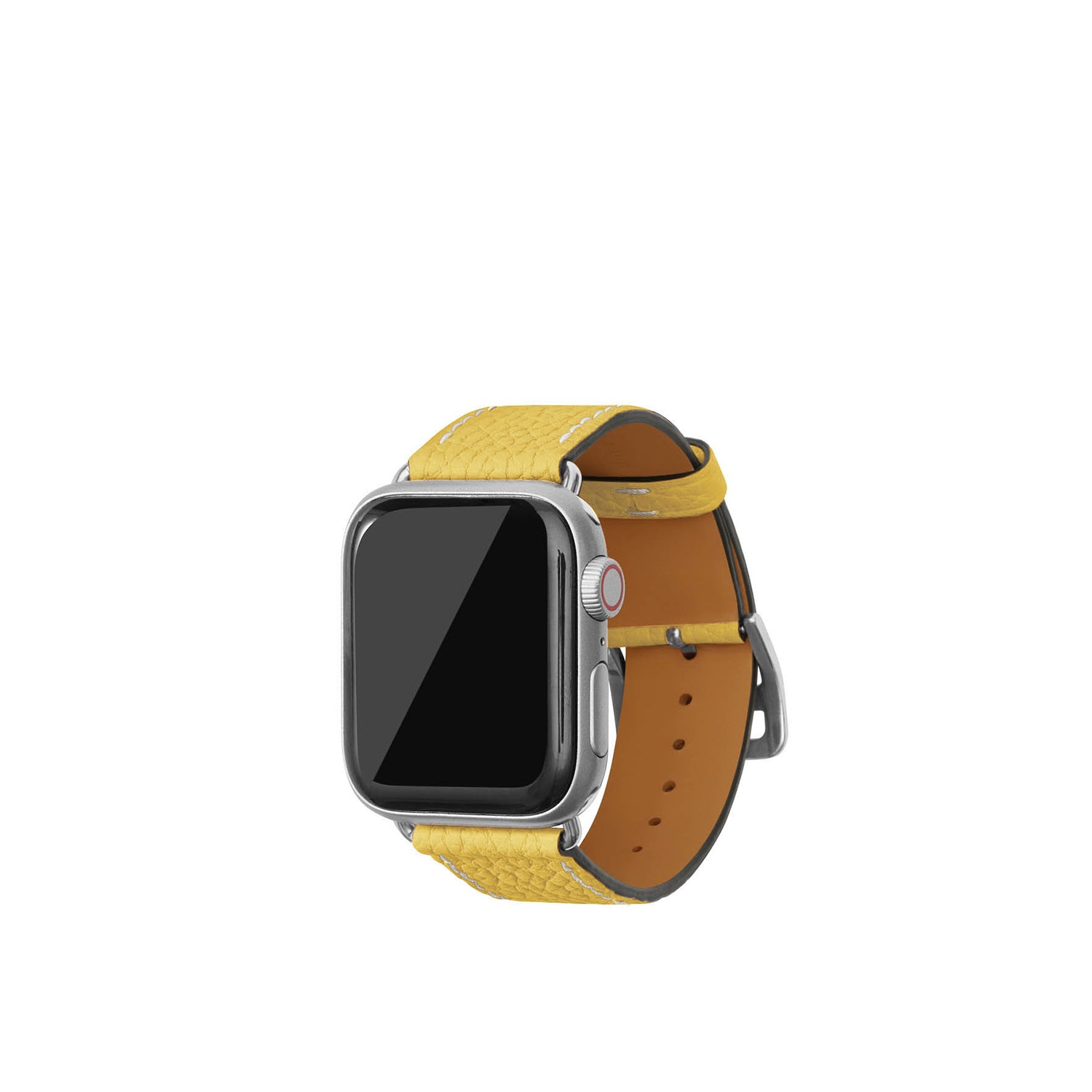 Apple Watch 가죽 밴드【38 mm/40 mm/41 mm, M/L 사이즈】 (어댑터:실버)